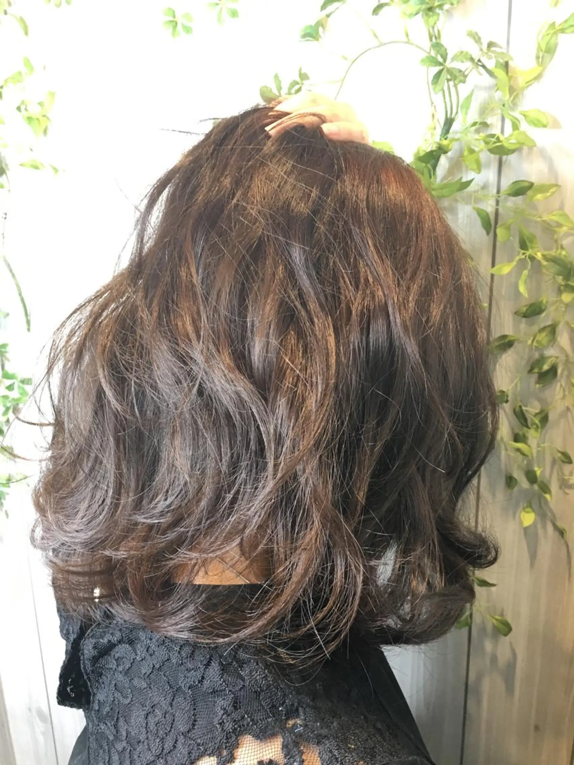 セミロング カット 髪質改善・ストレート ‪✂︎‬東 大珠✂︎のヘアスタイル