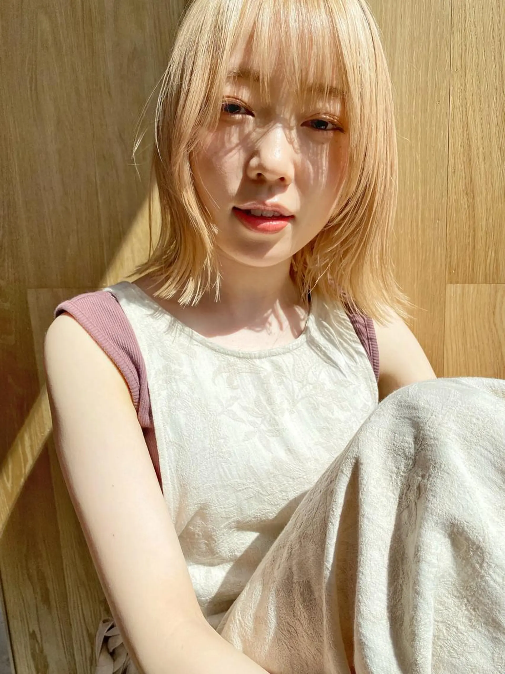 ミディアム カラー ブリーチ ケアブリーチ GO TODAY SHAiRE SALON Arc店所属・🉐メンズヘア特化 men's/ケンイチのヘアスタイル