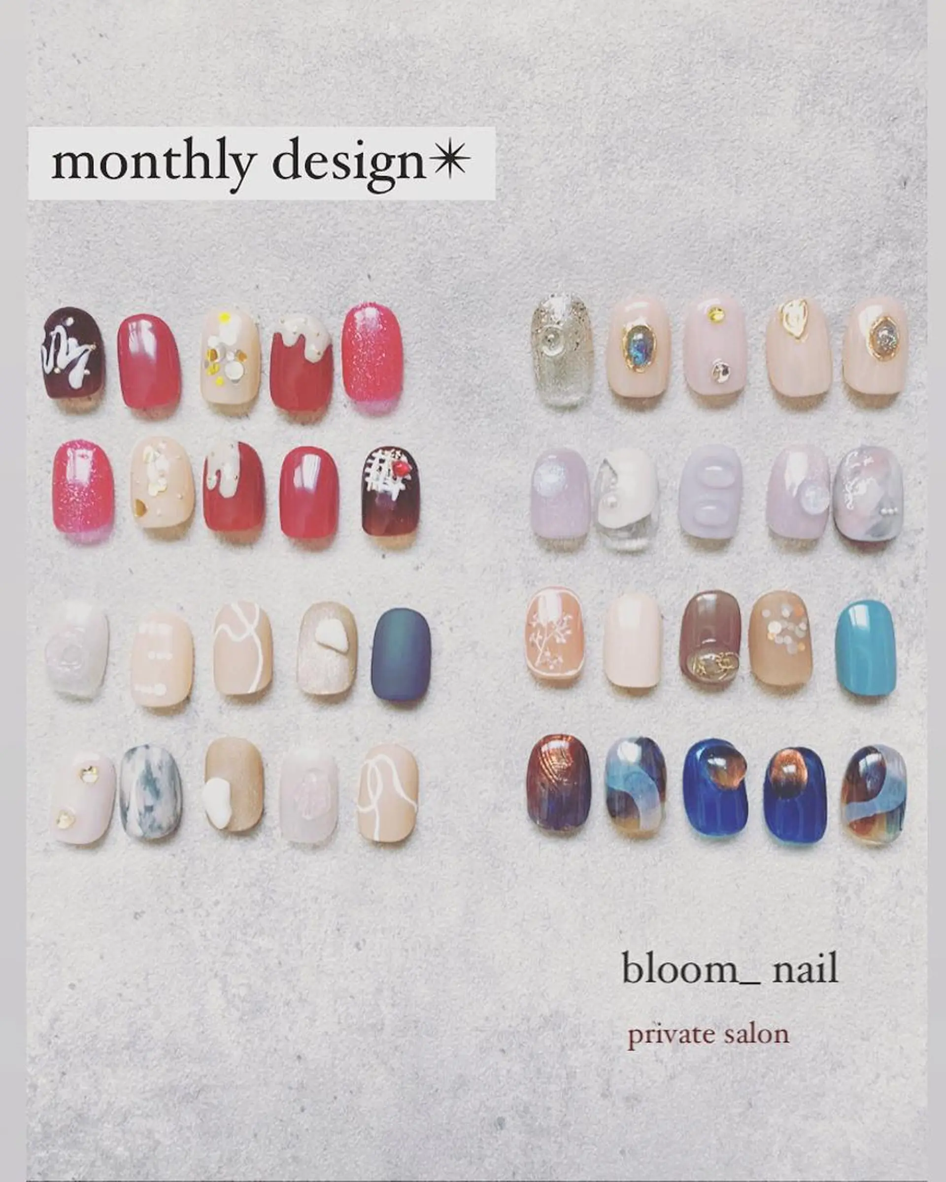 ネイル ハンドネイル ハンドケア bloom_ nailのネイルデザイン