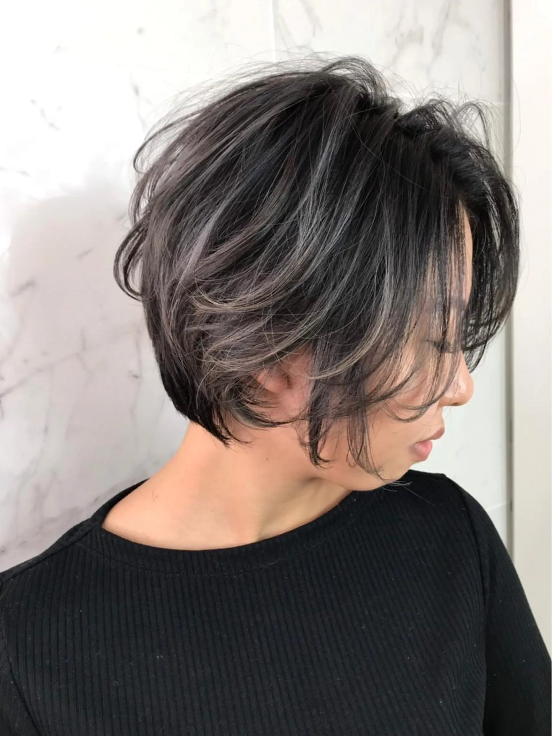 ショート 髪質改善IENA店長 小泉拓のヘアスタイル