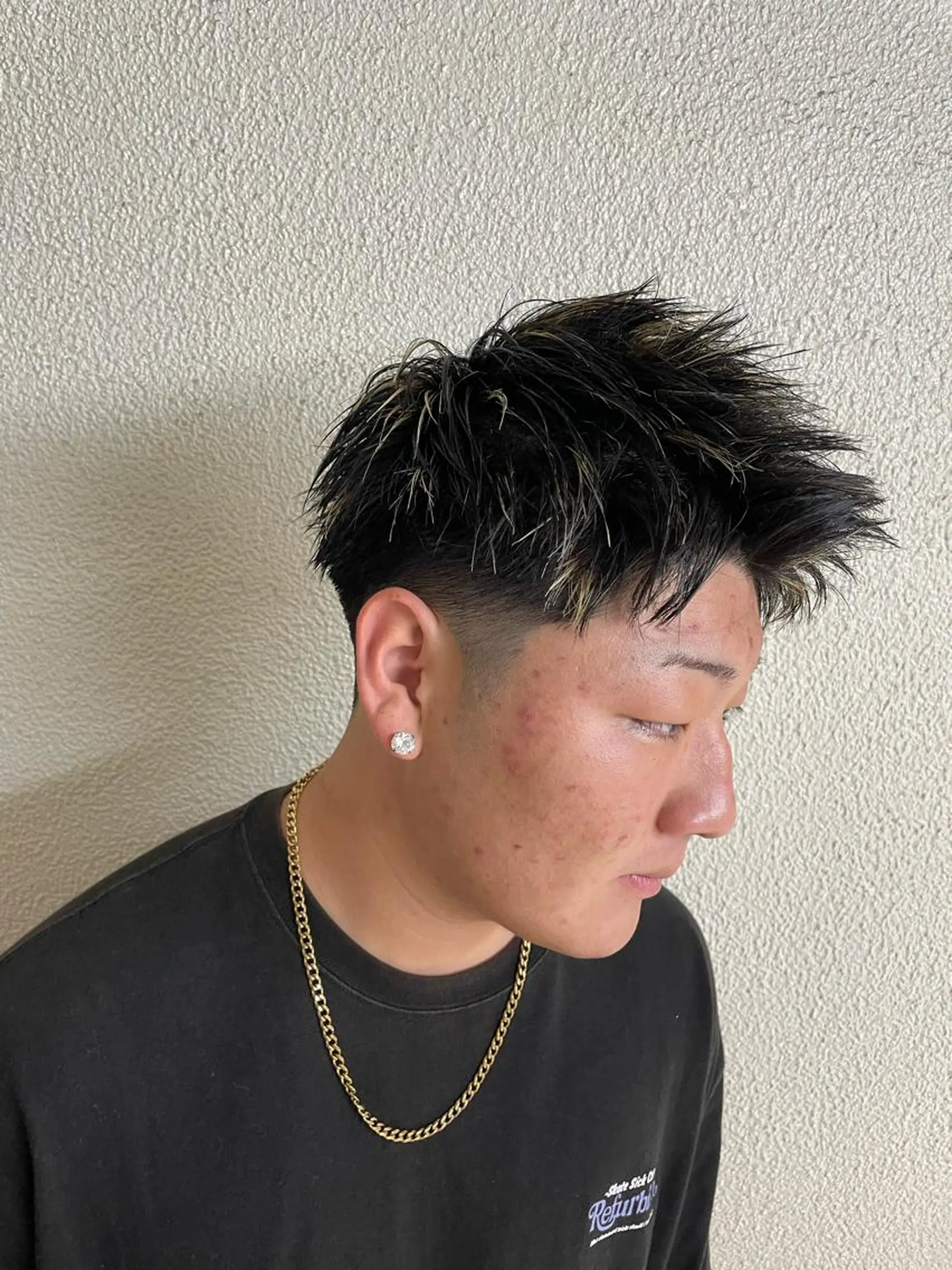 ショート カラー メンズ 辻堂メンズ特化 メンズパーマ鈴木優哉のヘアスタイル