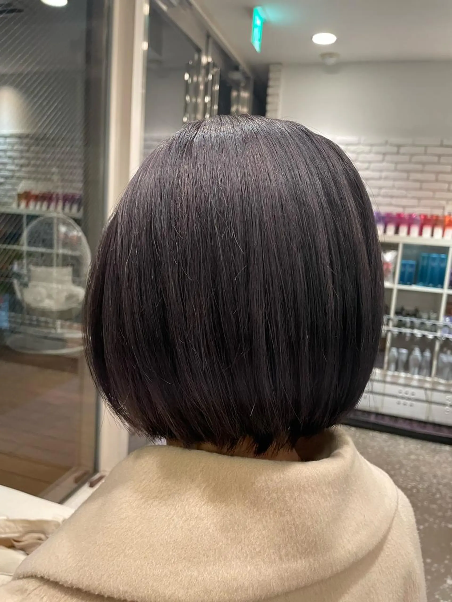 ショート ボブ 🍑まき/カット /髪質改善カラー🍑のヘアスタイル