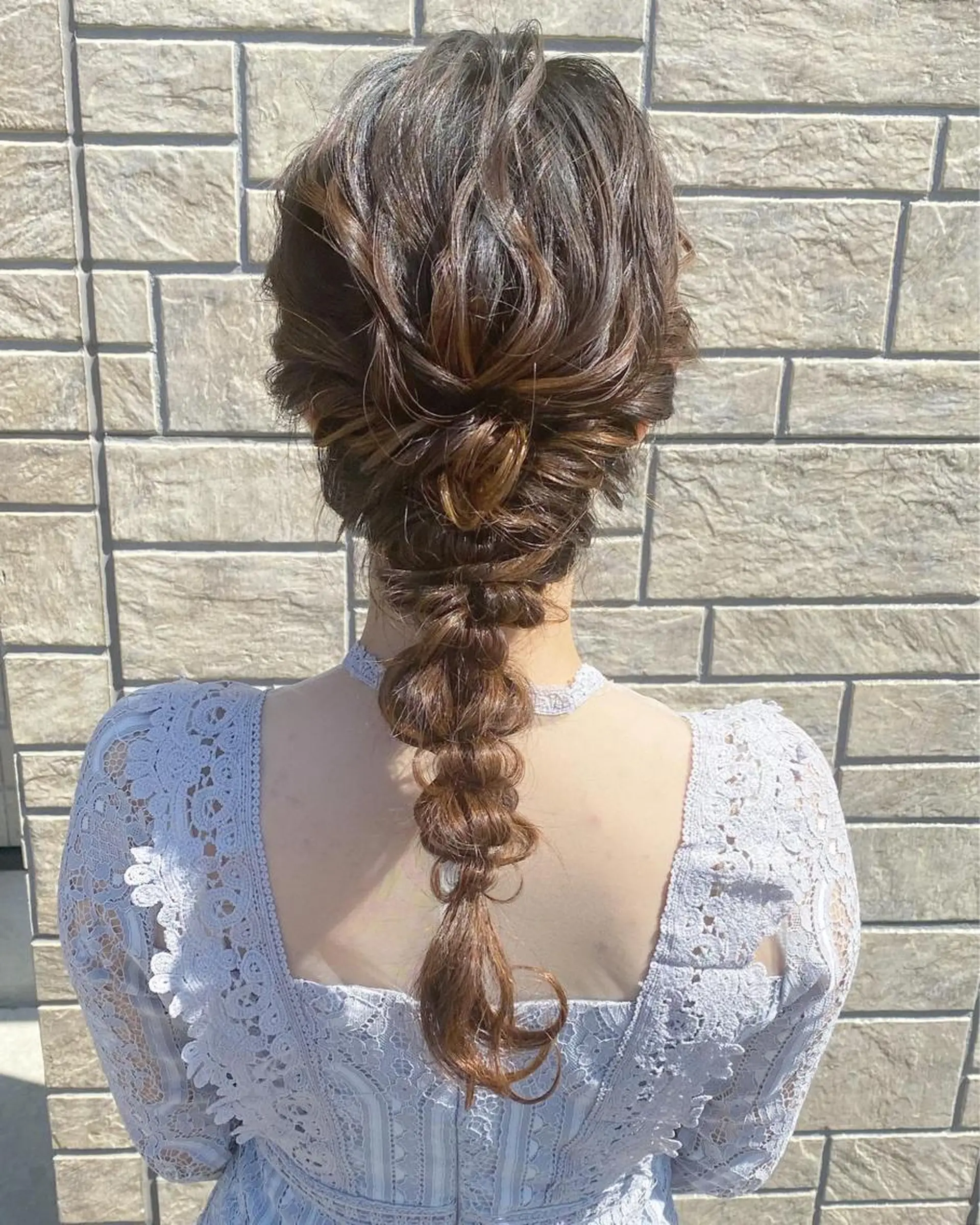 ロング ヘアアレンジ FIORE hair design所属・山根 奈緒のマツエク・マツパデザイン