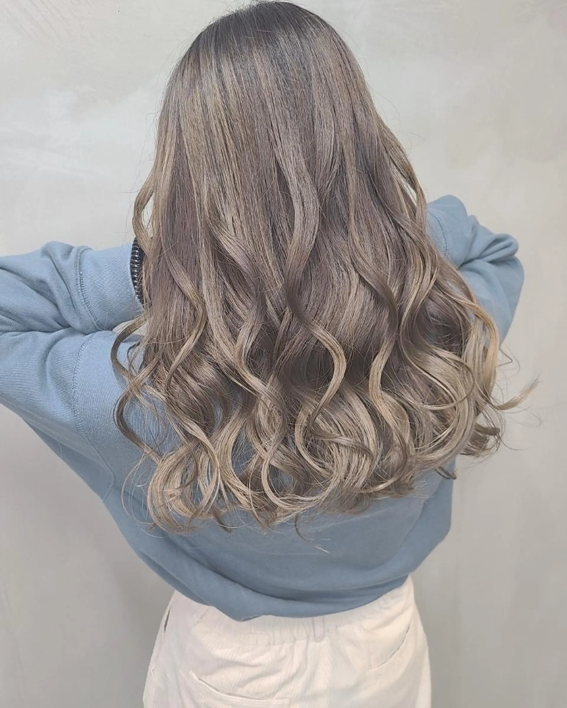 ロング カラー ヘアカラー トリートメント SOURCE🫧七菜 /艶カラー/髪質改善のヘアスタイル