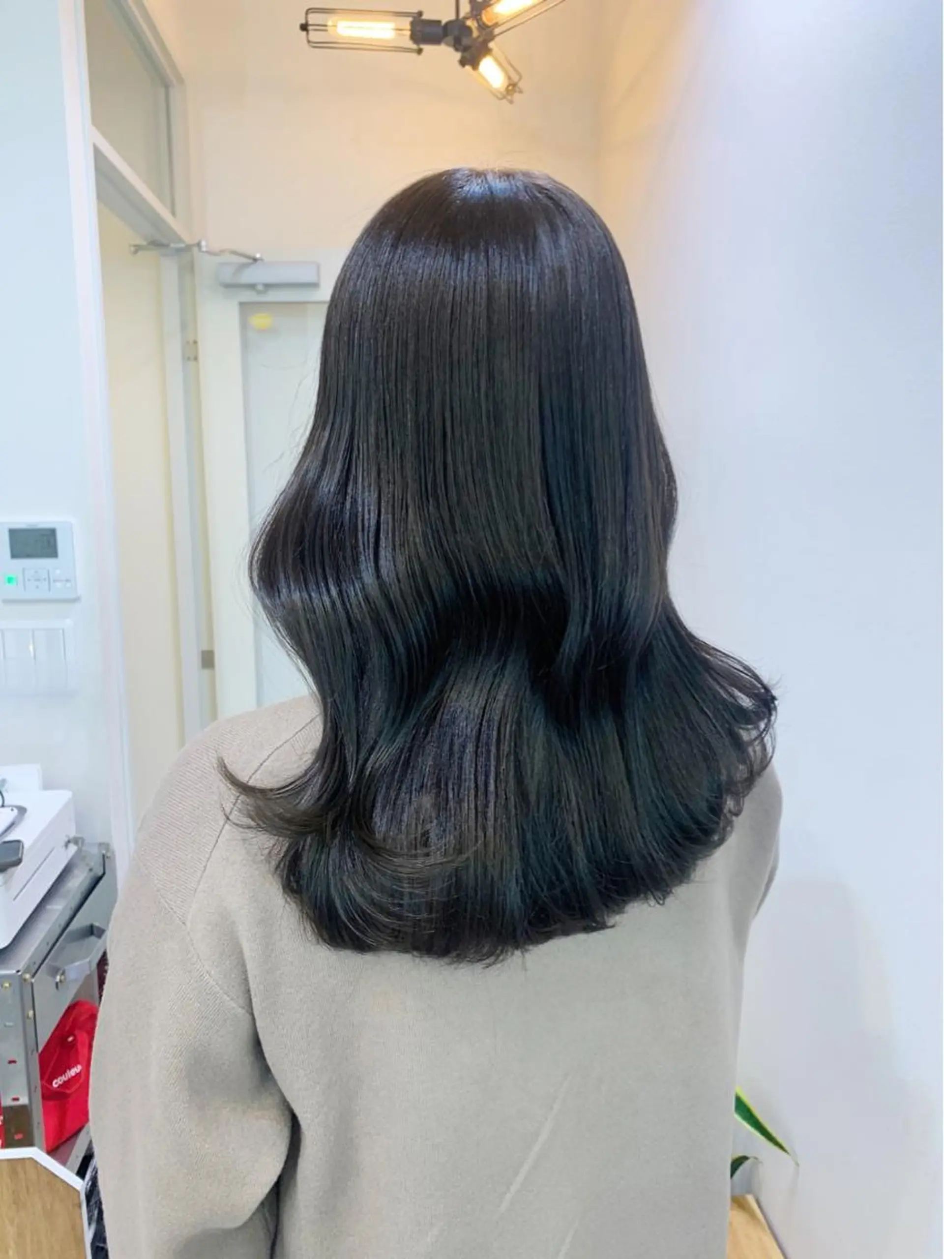 セミロング 髪質改善 縮毛矯正 トリートメント カット ヘアカラー トリートメント 髪質改善/縮毛矯正 🎀小林 唯 🎀のヘアスタイル