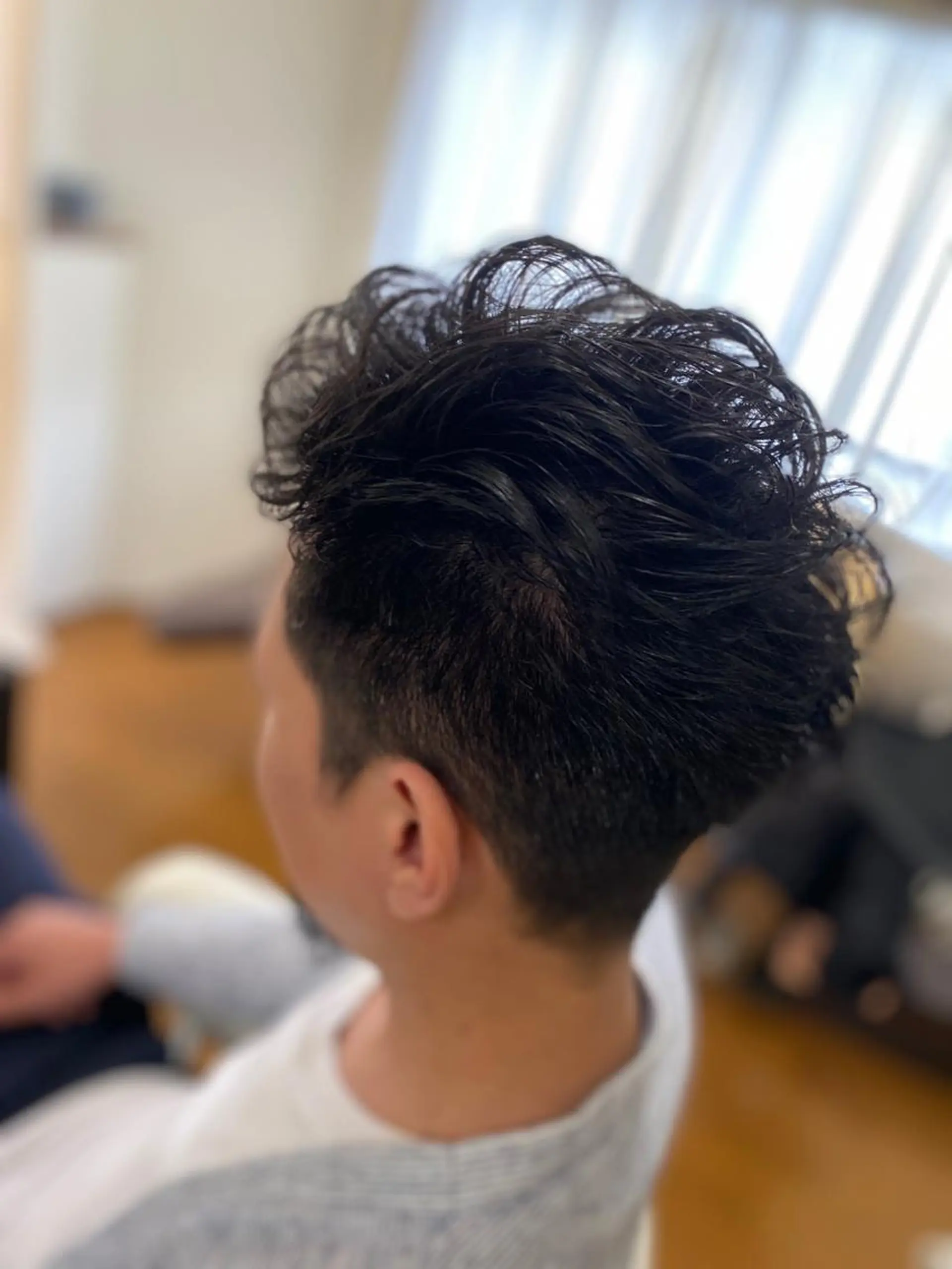 パーマ メンズ メンズパーマ hairmake Sakura松本真理のヘアスタイル