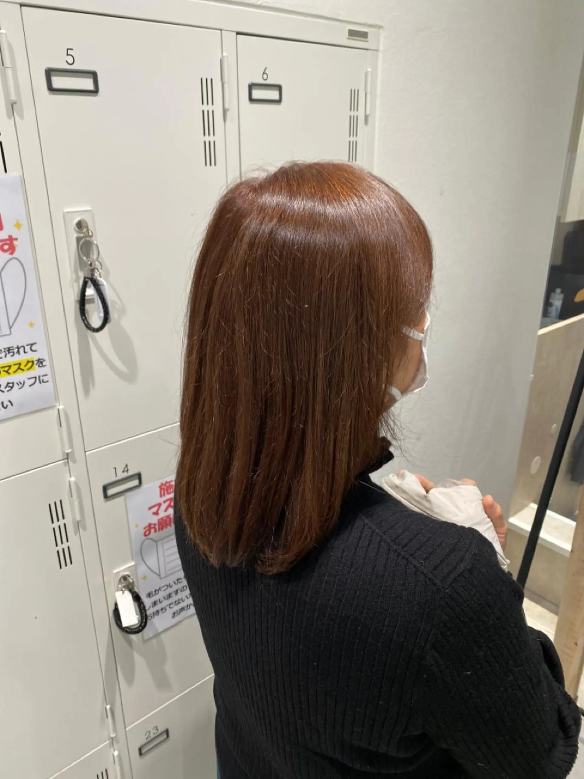 ミディアム THE ESCALA 町田所属・町田縮毛矯正/ 髪質改善/美髪特化のヘアスタイル