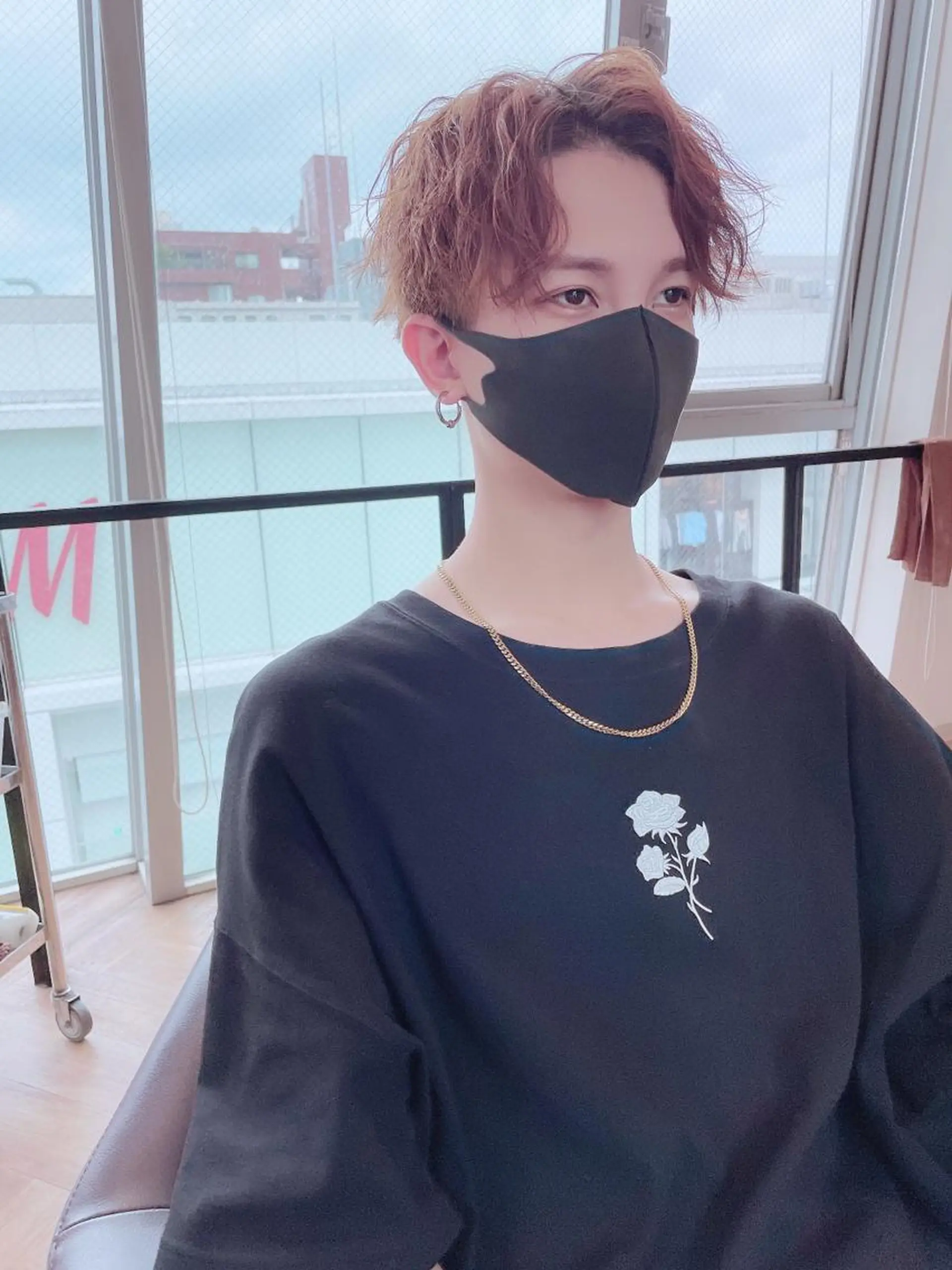 ショート カラー ヘアアレンジ メンズ カット ヘアカラー メンズZina代表 田端 麗治のヘアスタイル