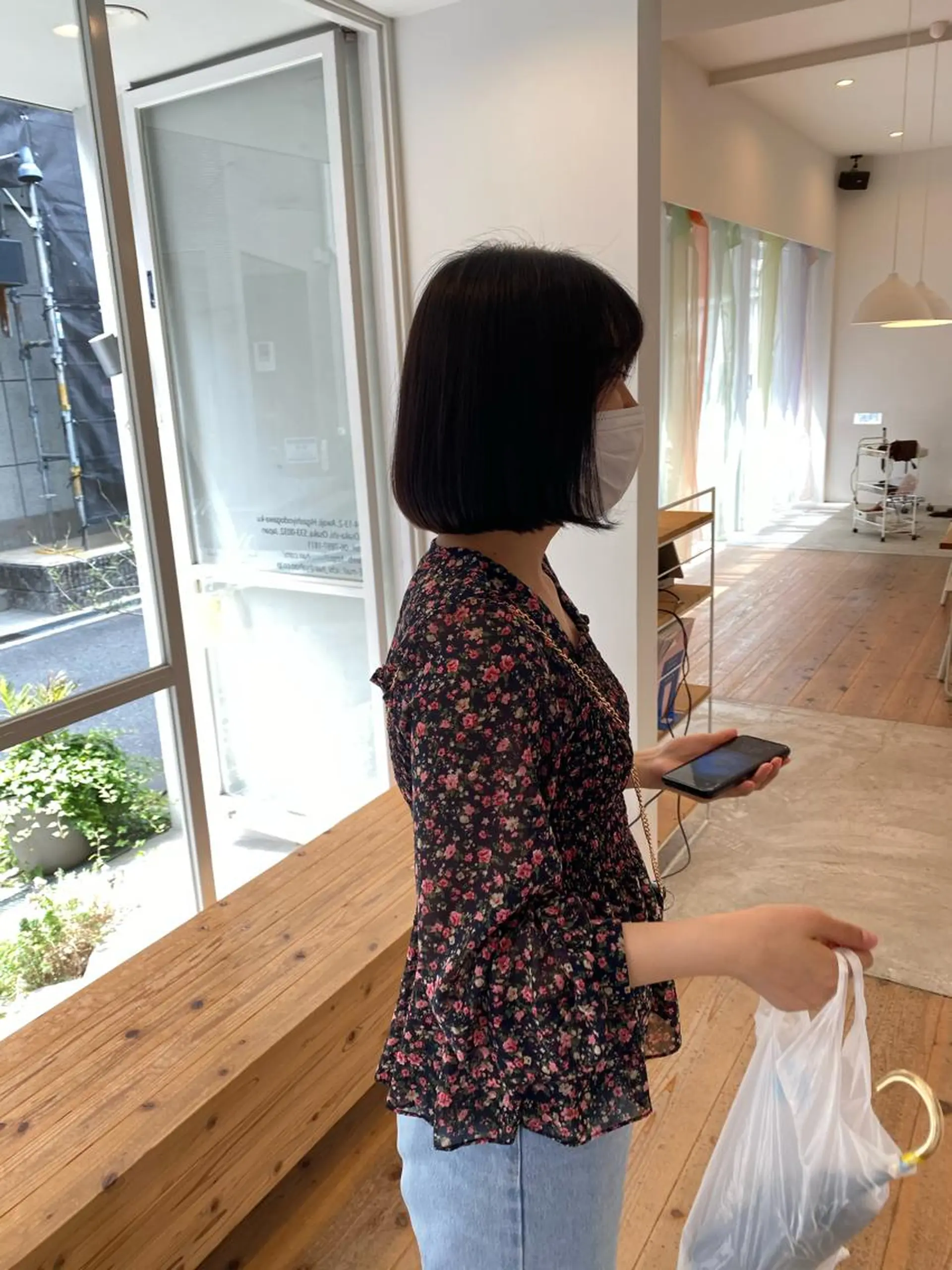 ショート ボブ やまぐち もえかのヘアスタイル