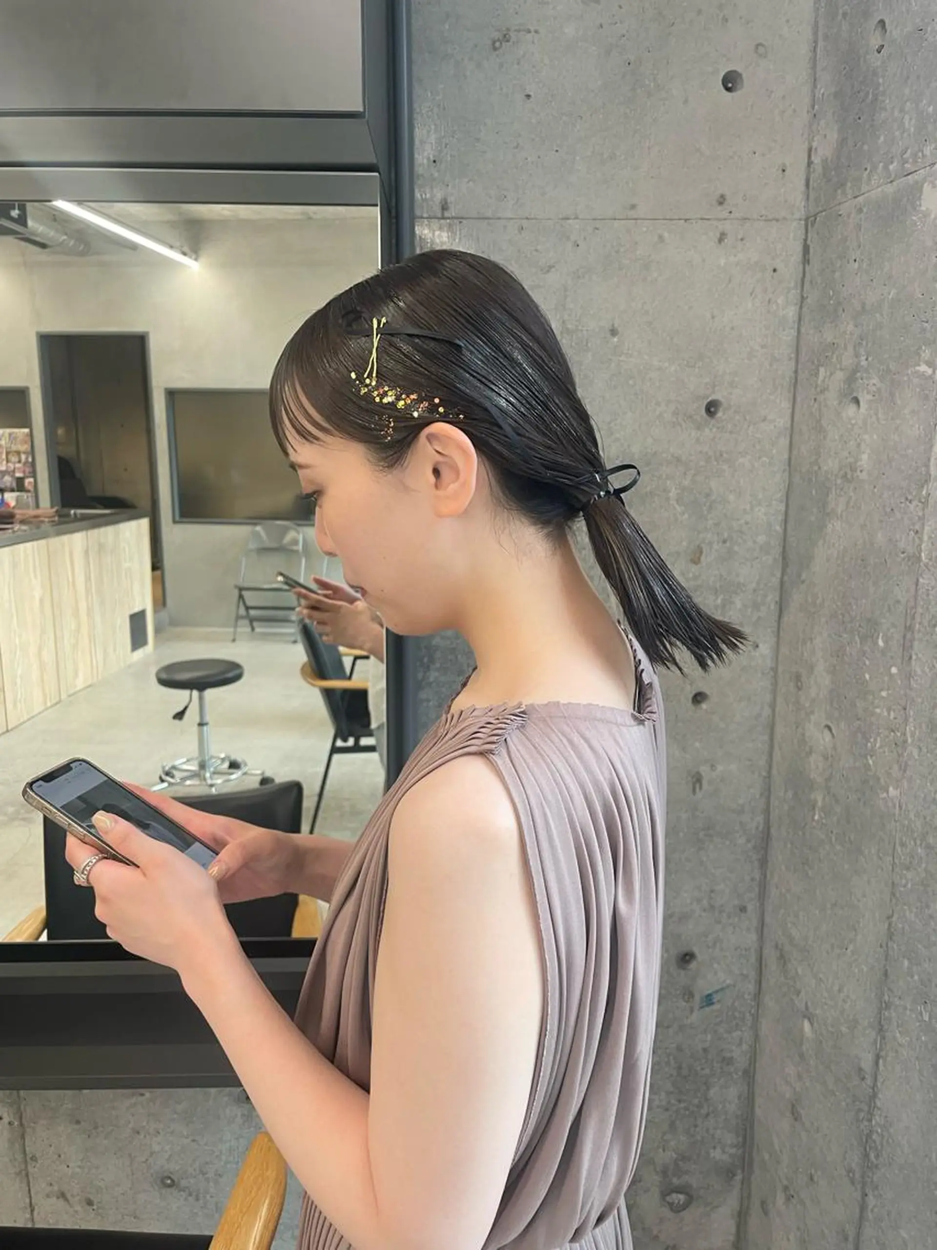 ヘアアレンジ ヘアセット 佐伯 和佳のヘアスタイル