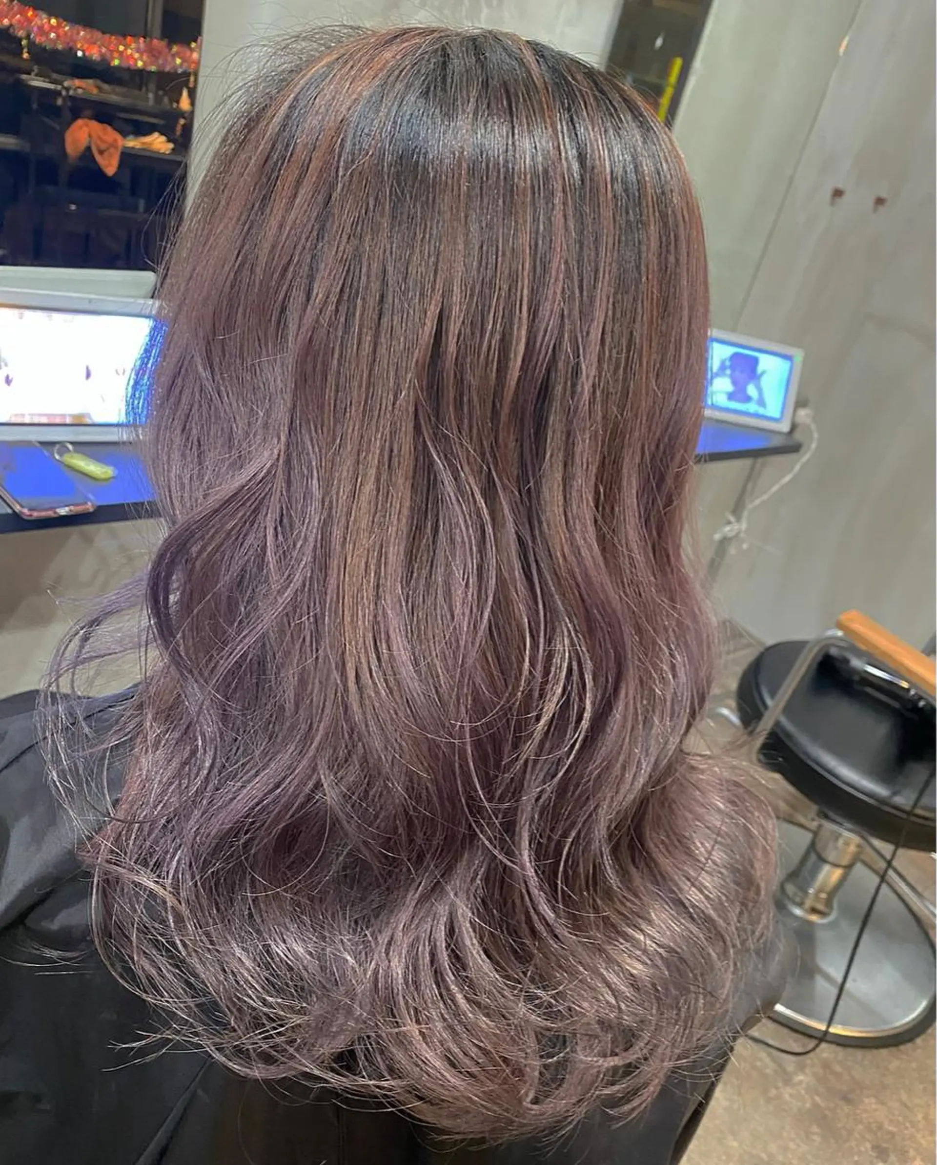 ロング カット ヘアカラー トリートメント sail所属・sail ミウのヘアスタイル