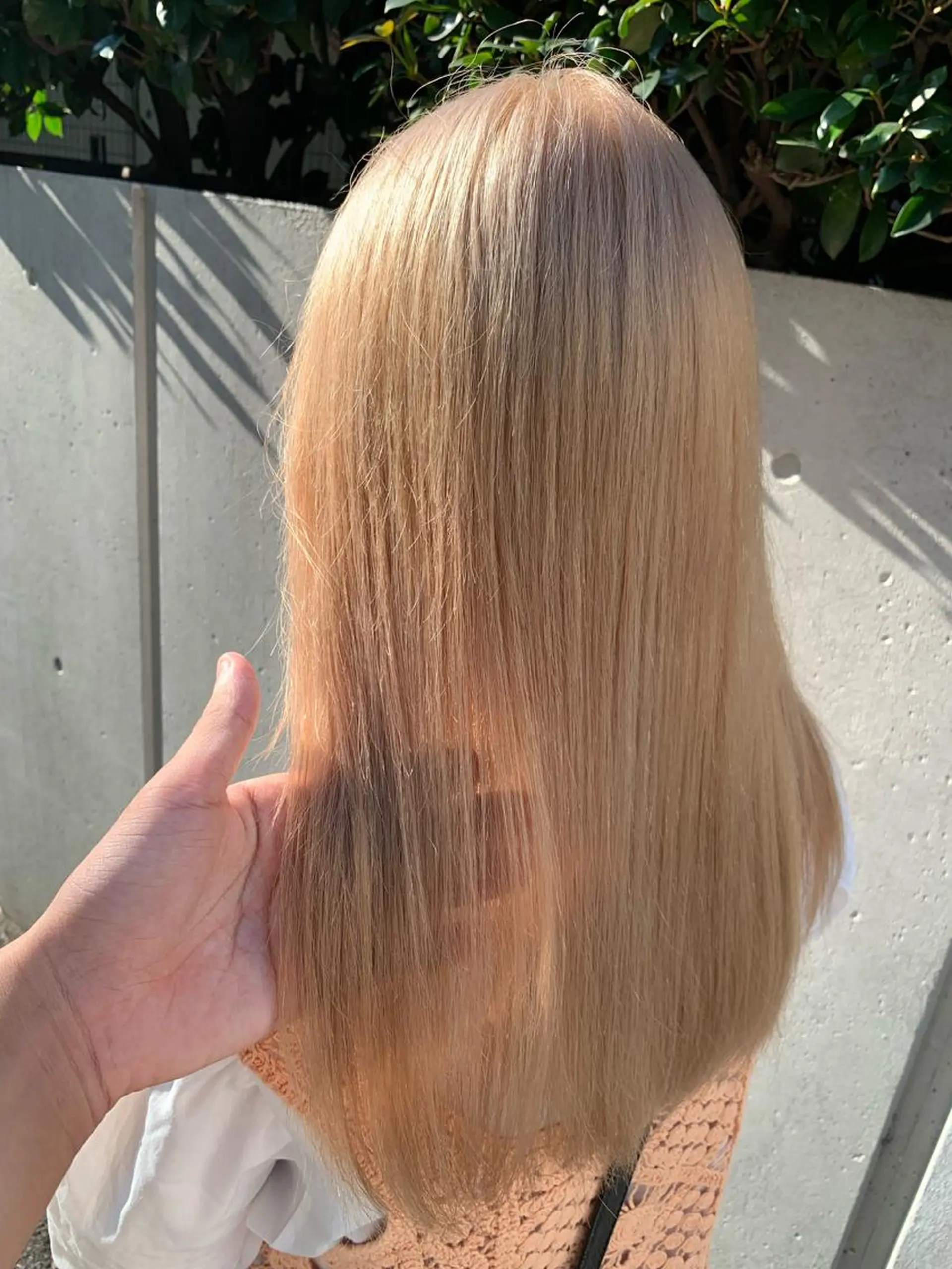 ロング カラー グランジヘア 無造作ヘアHYUGAのヘアスタイル