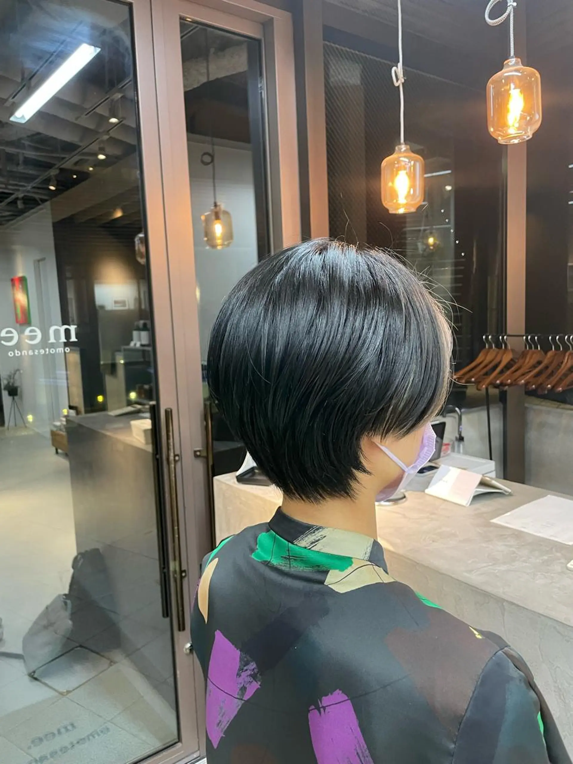 ショート ハンサムショート ショートヘア カット ヘアカラー トリートメント mee.表参道所属・ボブ/ショート /パーマ/shinのヘアスタイル