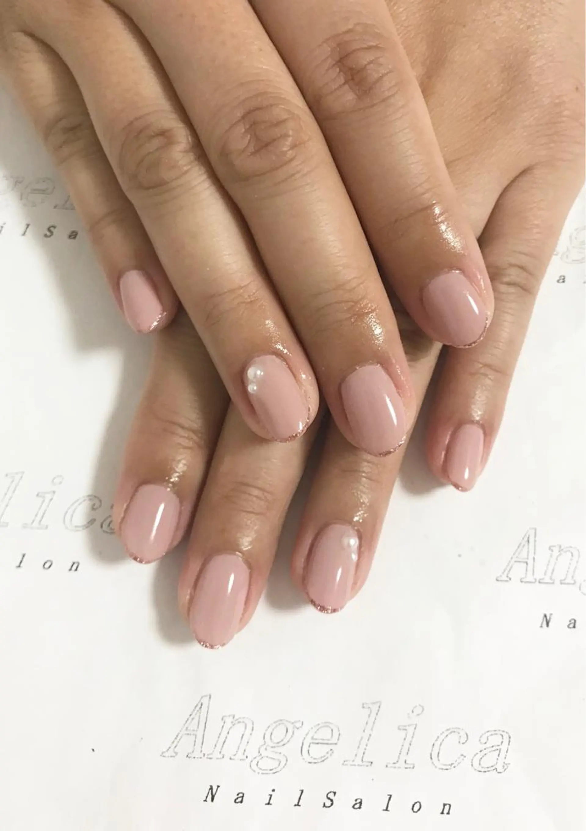 ネイル ハンドネイル Angelica ネイリストのネイルデザイン