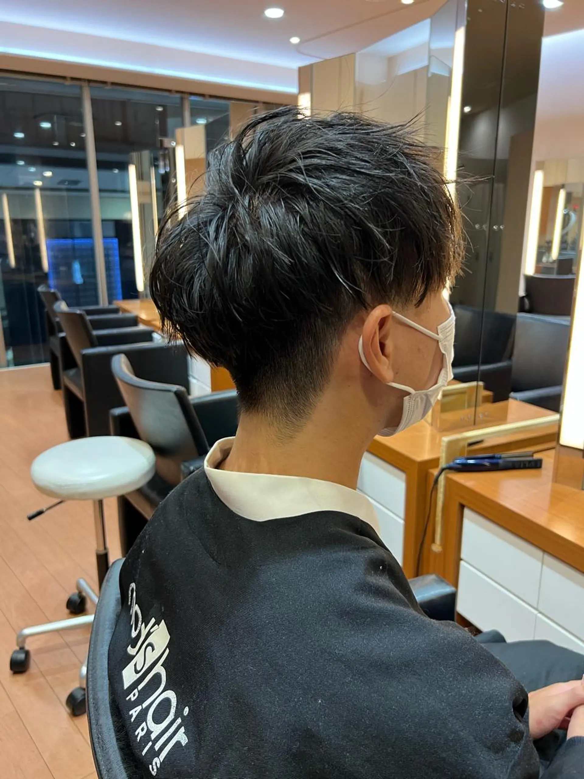 メンズ マッシュ 刈り上げ モッズ・ヘア 金沢店所属・柴田 綺音のヘアスタイル