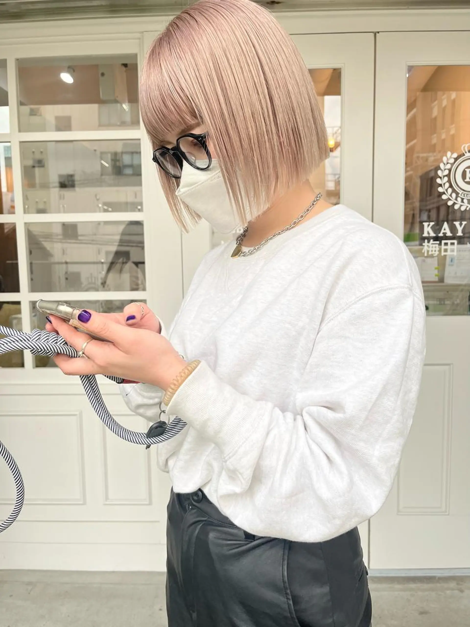 カラー ヘアカラー KAYLEE ayanoのヘアスタイル