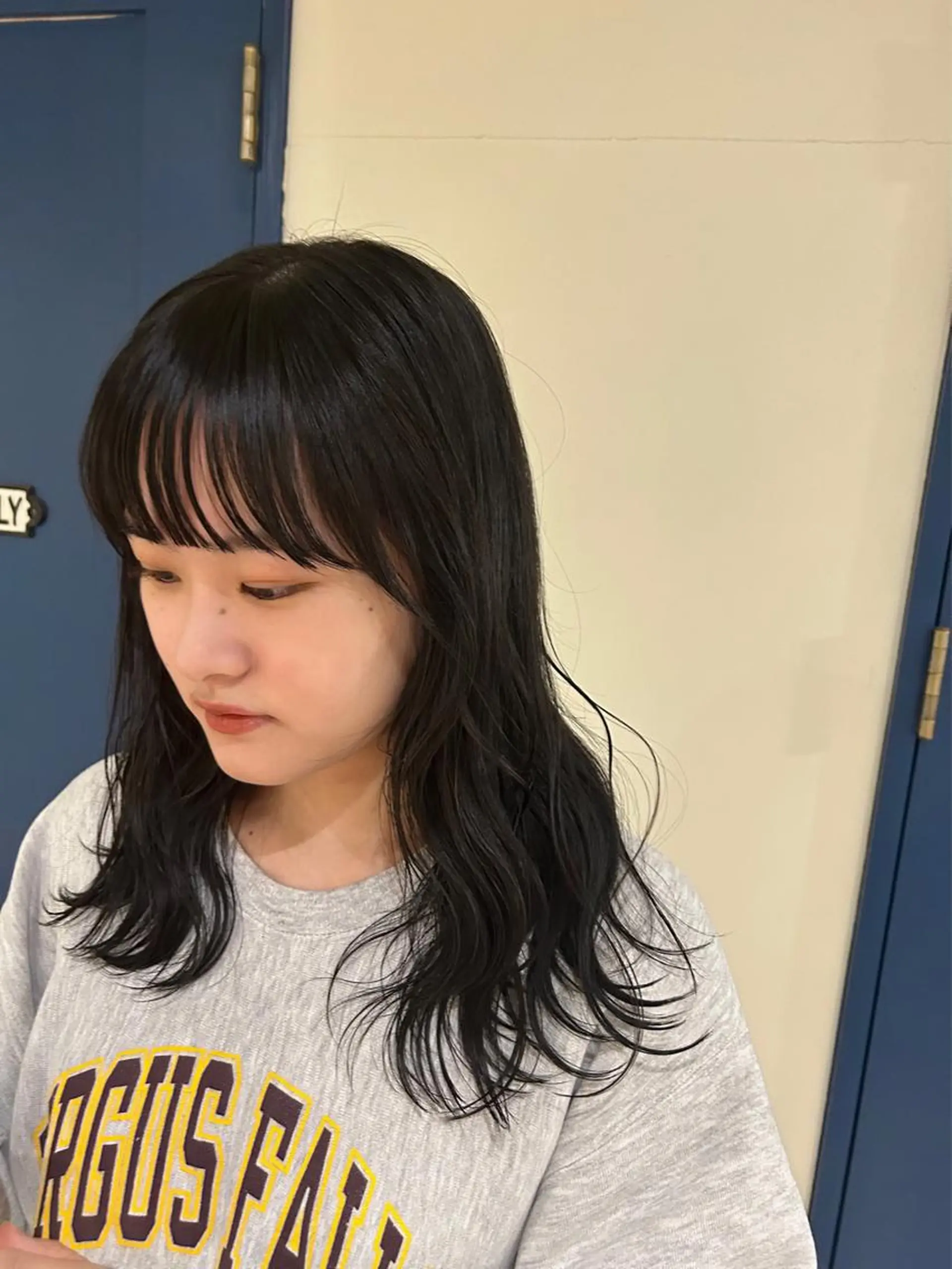 カラー ヘアカラー トリートメント ☁️透明感カラー☁️ Reikaのヘアスタイル