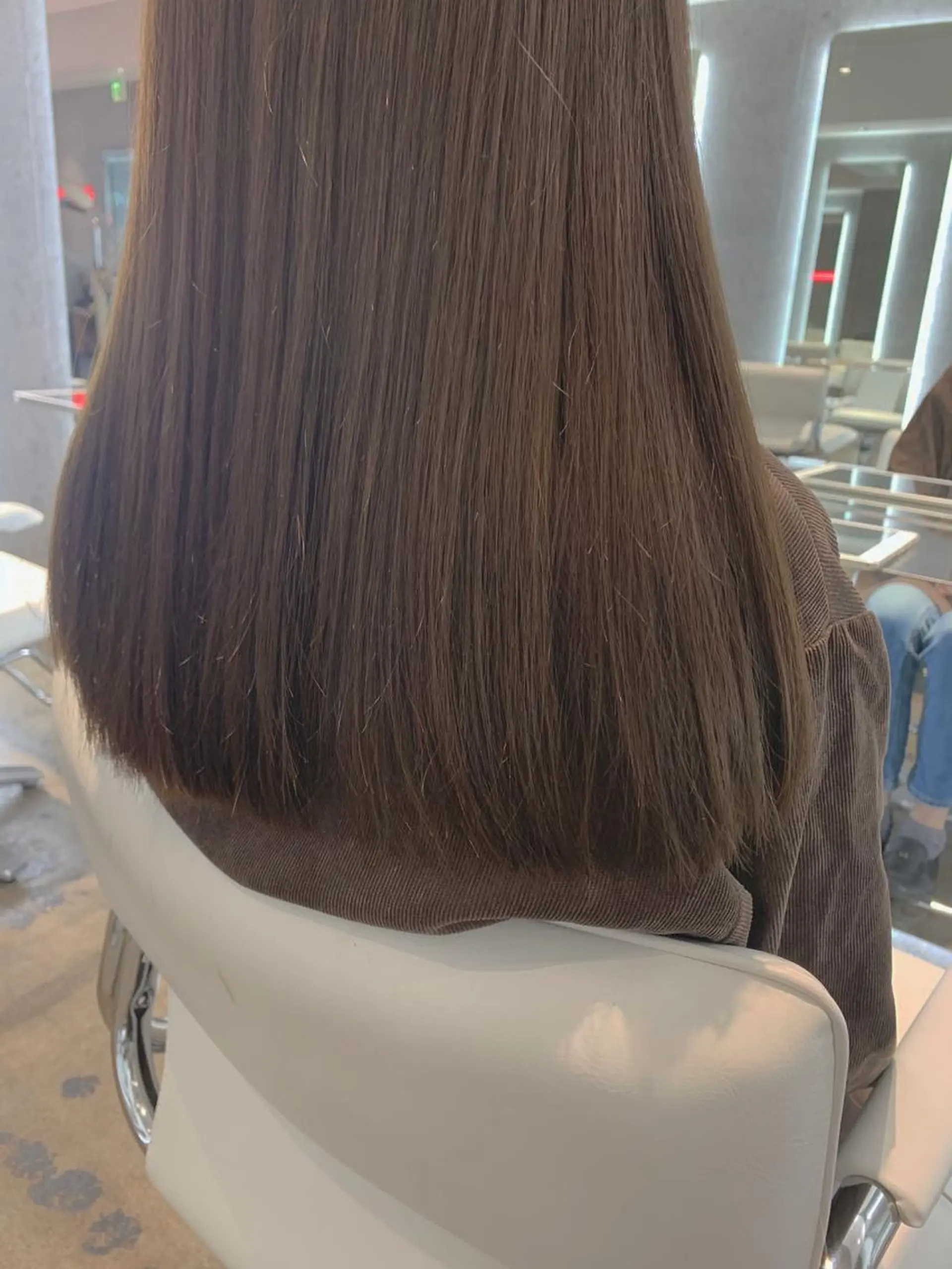 ロング カラー カット ヘアカラー トリートメント PHIDGE所属・山下 千明のヘアスタイル