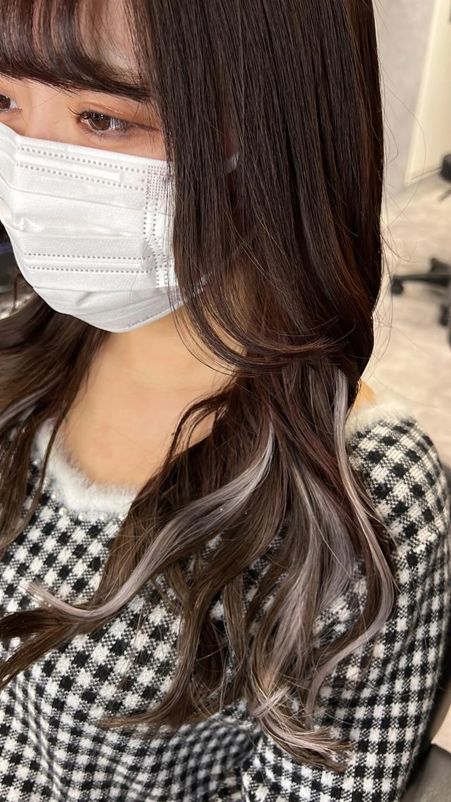 ロング カラー mimiiy梅田 中崎町ハイトーンのヘアスタイル