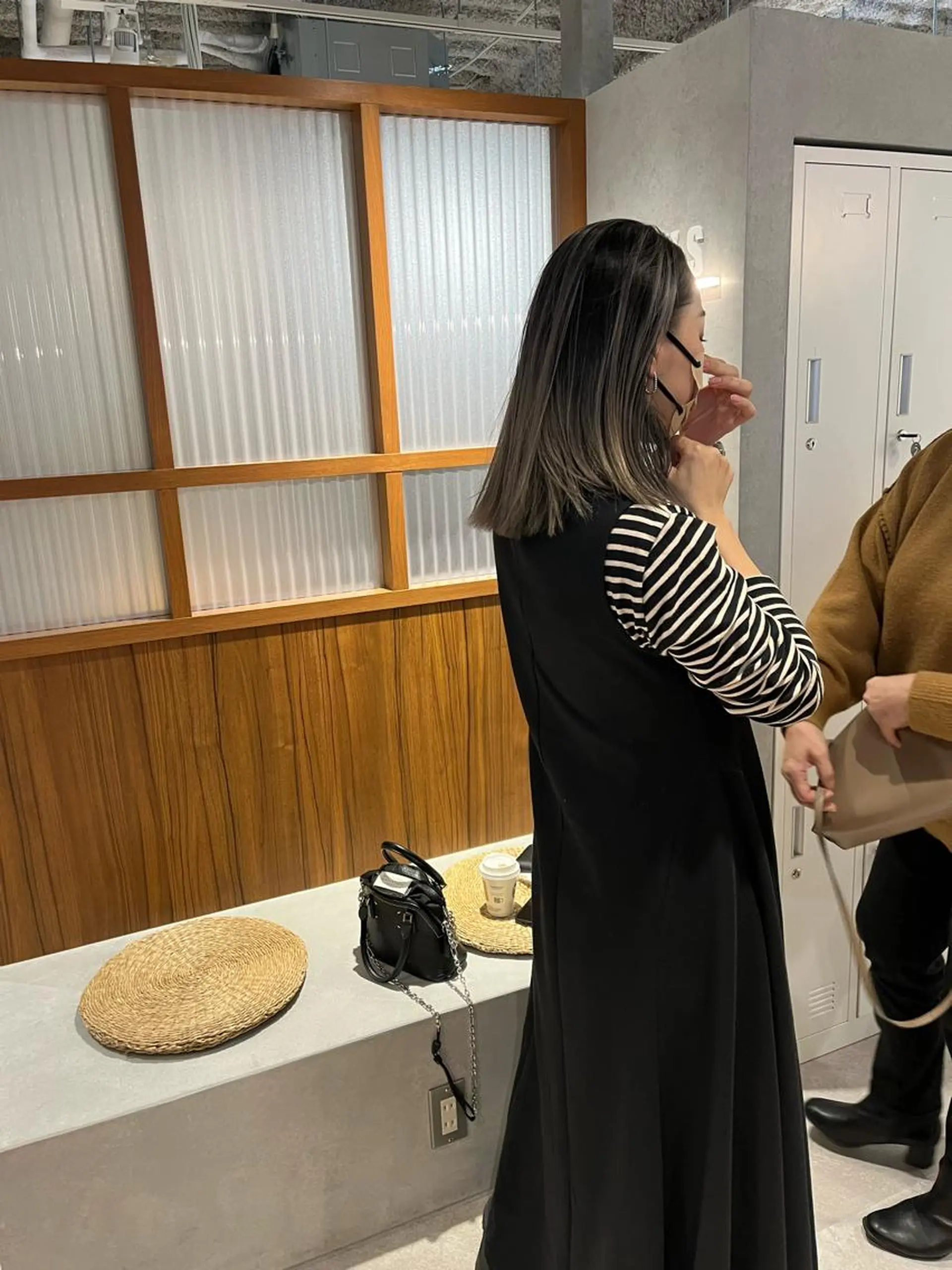 ミディアム カラー バレイヤージュ レイヤーカット ヘアカラー トリートメント 【代表】 辻龍樹のヘアスタイル