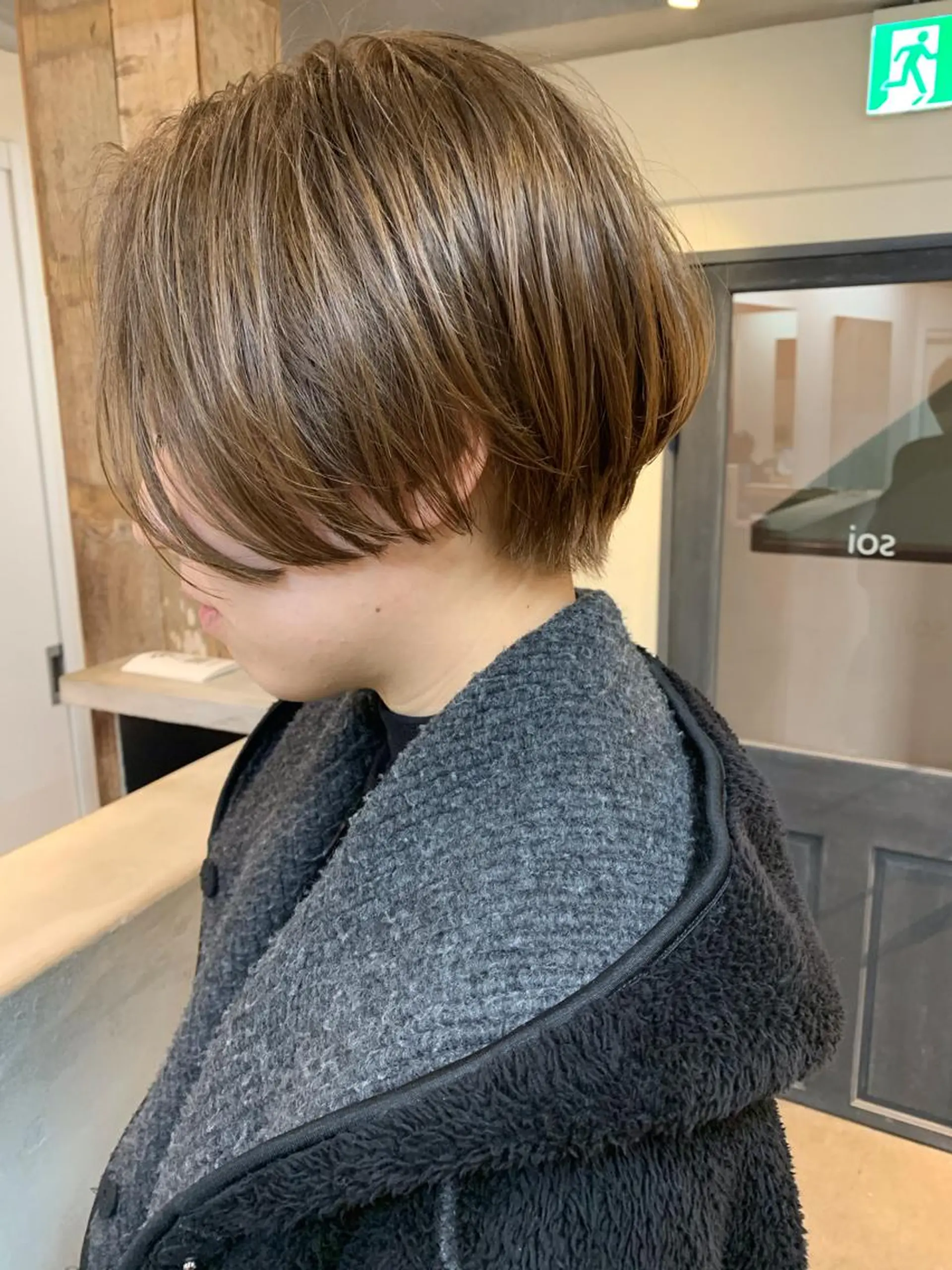 ショート カラー ショートヘア カット ヘアカラー トリートメント 🧼柴田 健太郎🧼のヘアスタイル