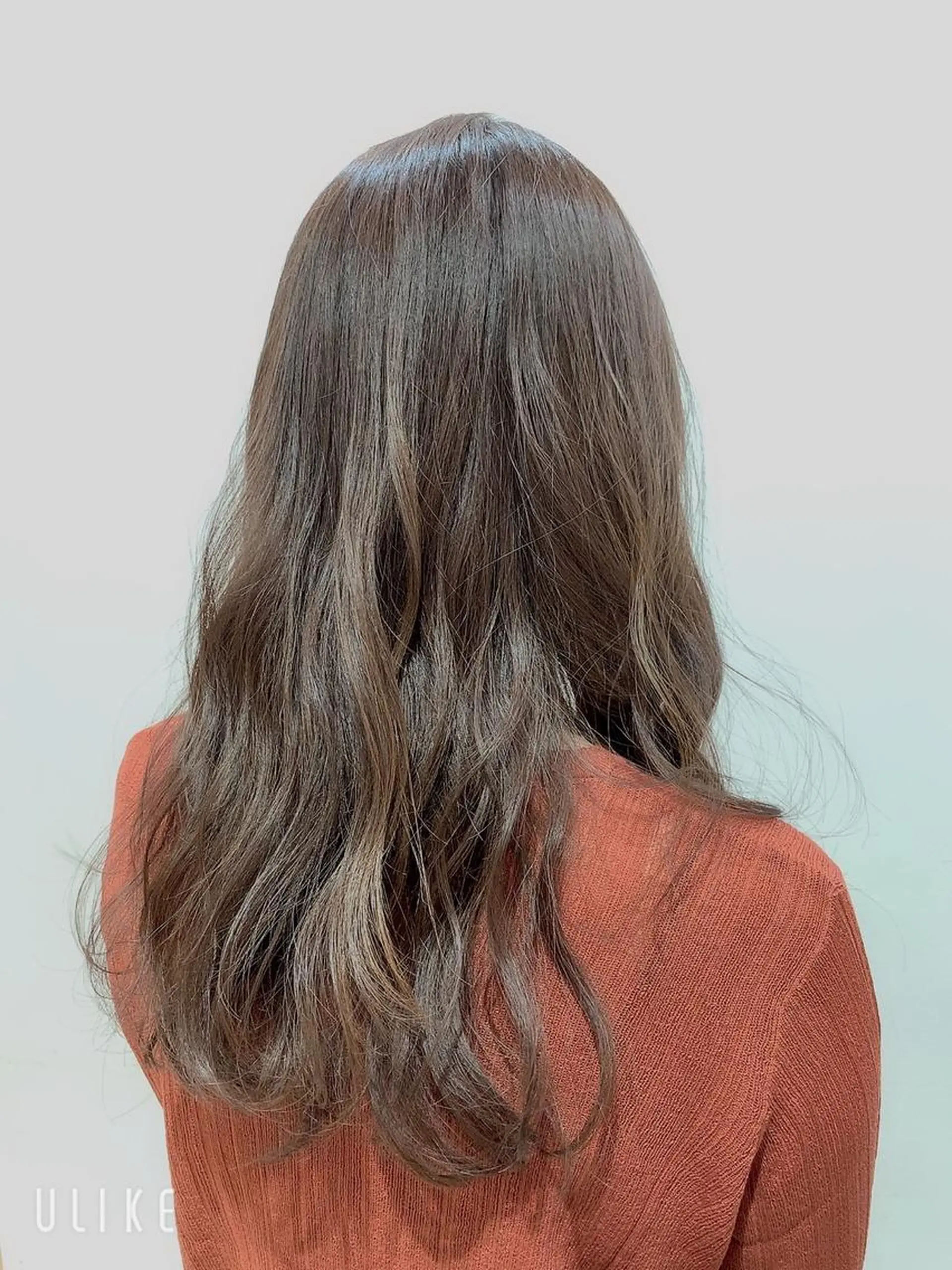 ロング カラー パーマ エンドウ ミノリ🤎 /半個室/レイヤーのヘアスタイル