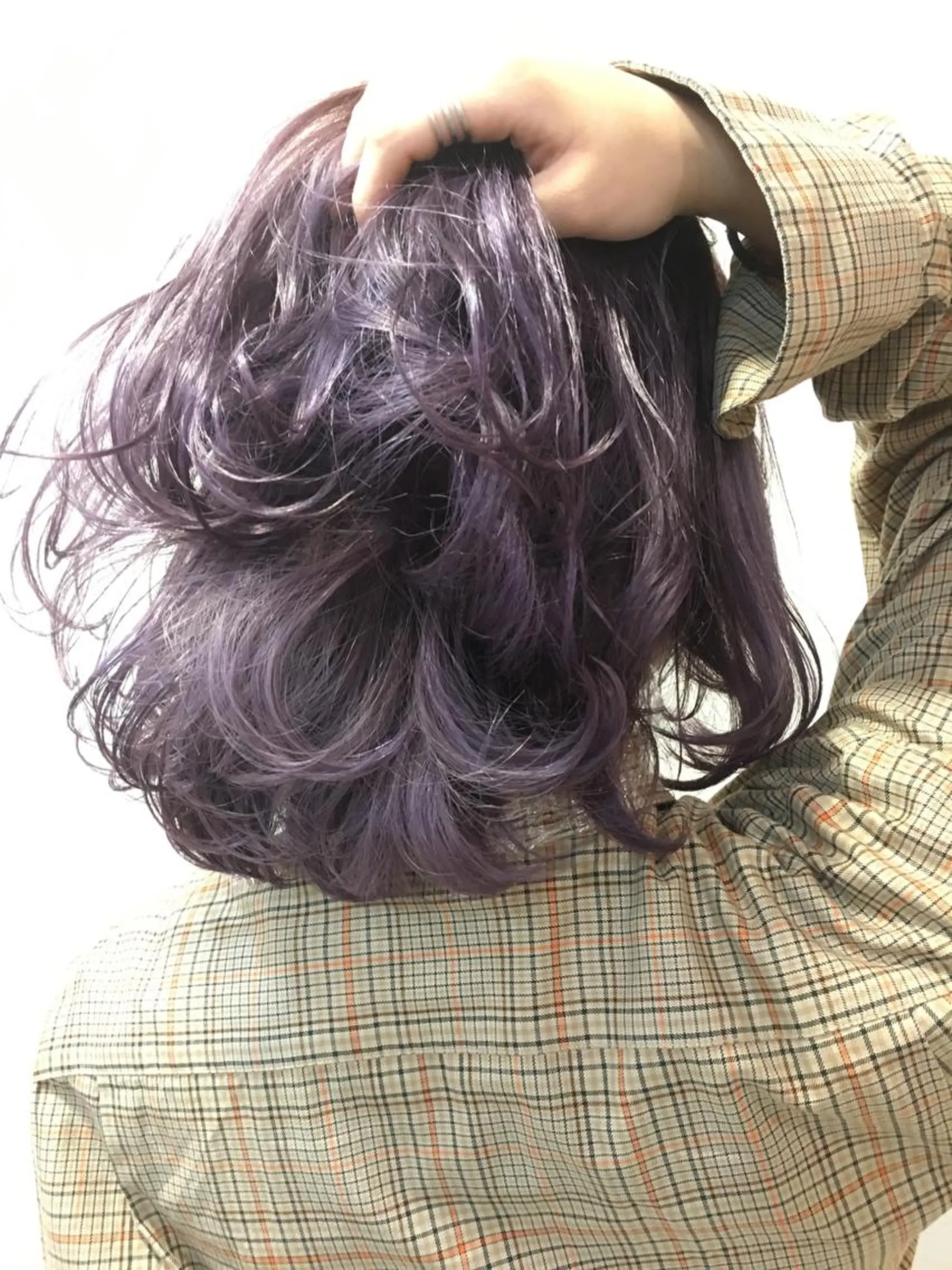 ミディアム カラー 髪質改善・ストレート ‪✂︎‬東 大珠✂︎のヘアスタイル