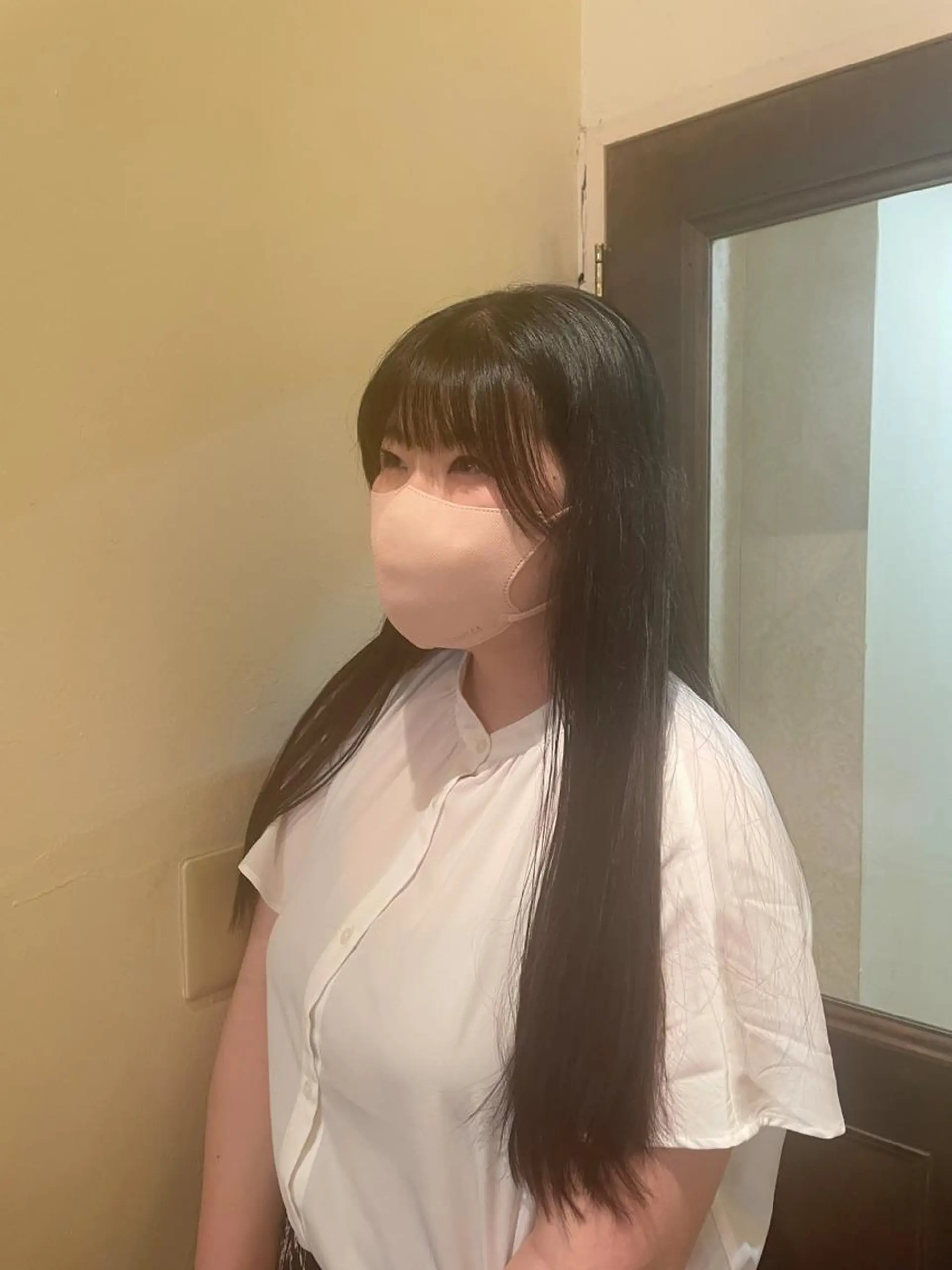 ロング 髪質改善カラー ベージュ🤎YUMEのヘアスタイル