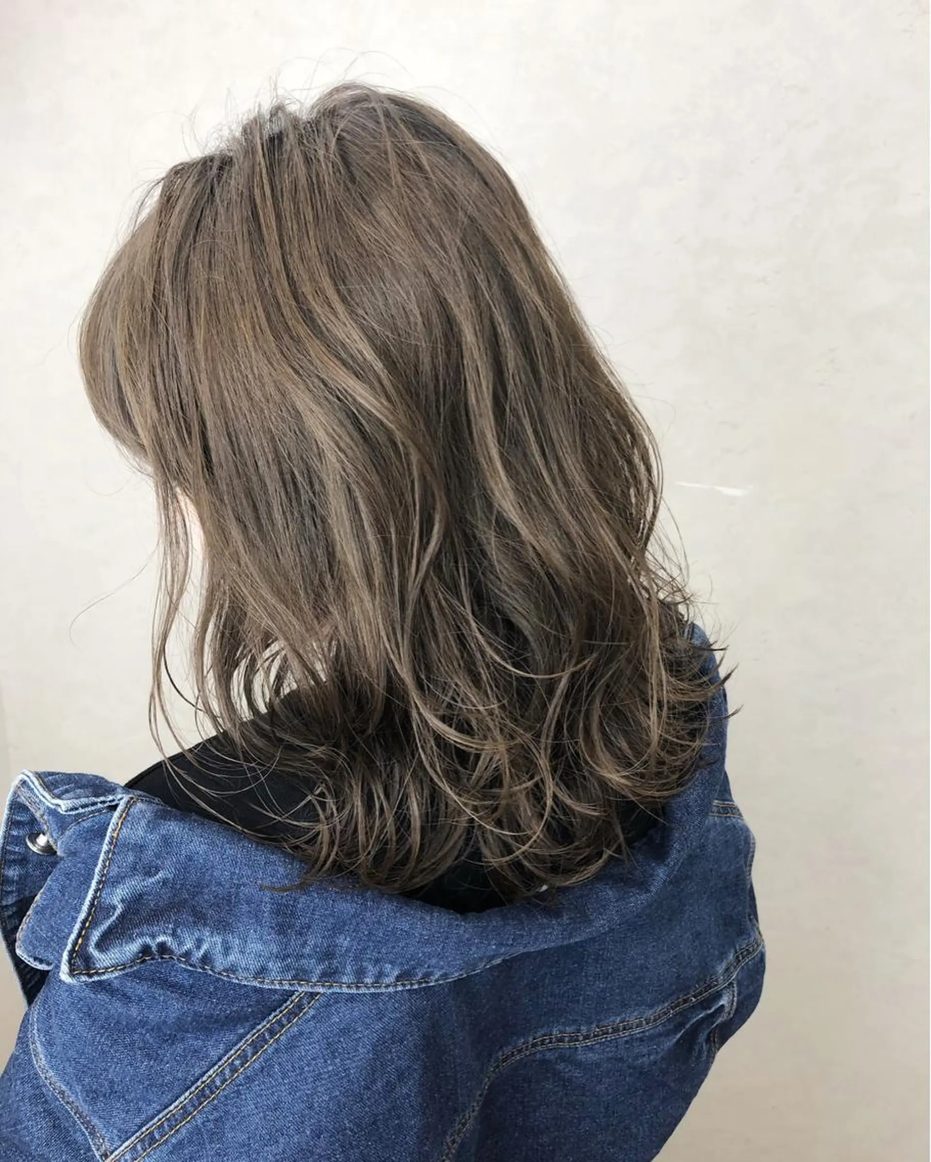 セミロング カラー ヘアカラー 🌼透明感カラー ✳︎eri🌼のヘアスタイル