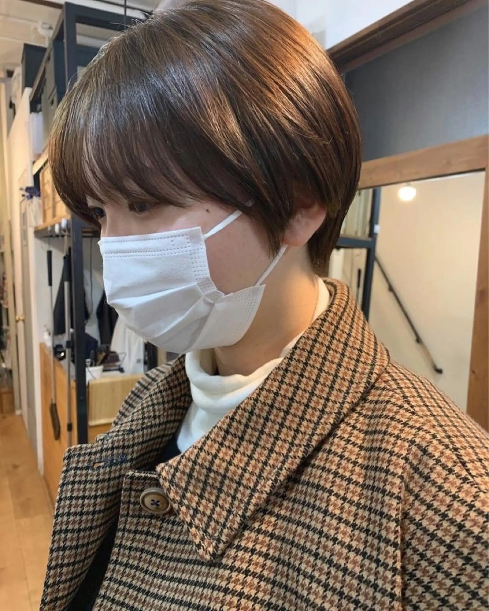 ショート カット 【pejite】 Hinanoのヘアスタイル