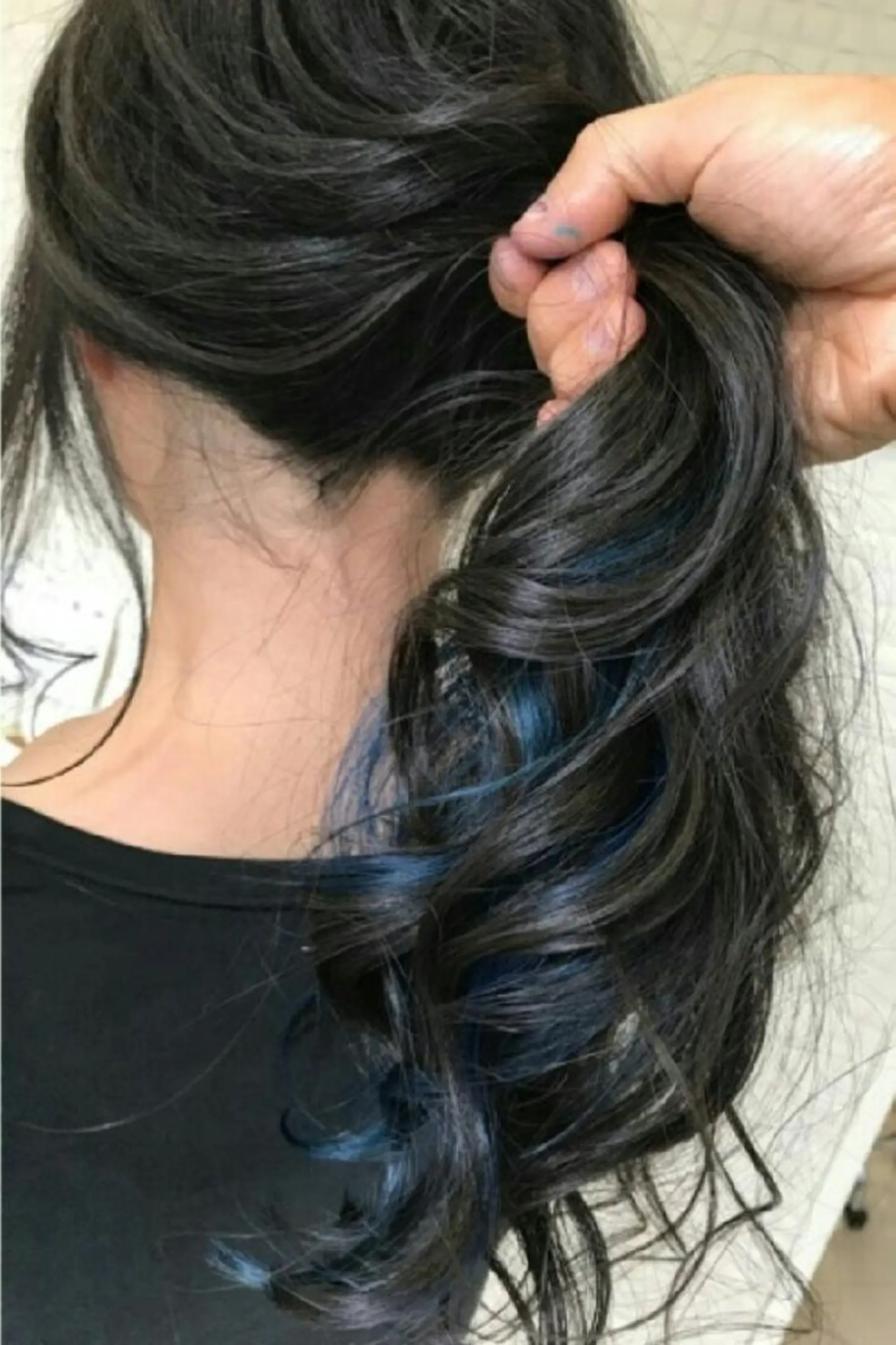 ロング カラー ハイライトカラー インナーカラー ハイライト Babylon所属・畑中秀平💛艶髪💜 Babylon 代表のヘアスタイル