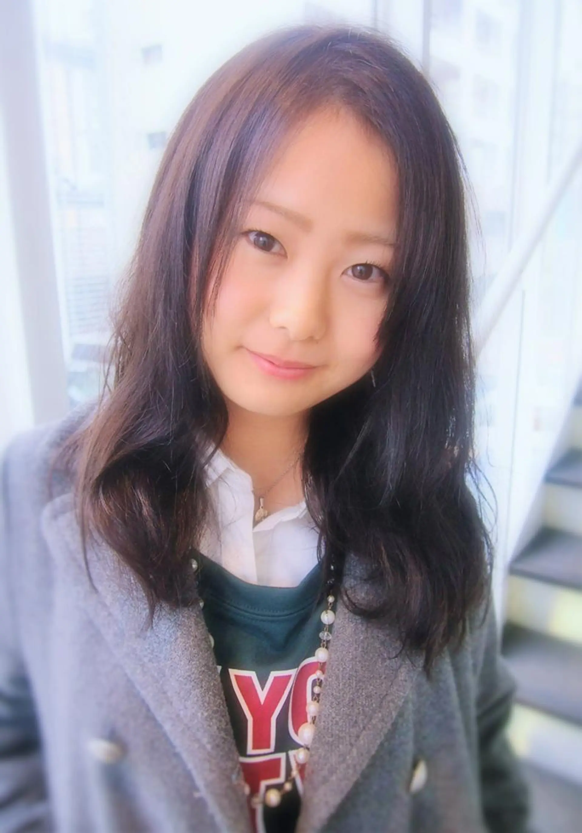 セミロング カラー パーマ カット ヘアカラー パーマ 縮毛矯正 トリートメント パピヨンロゼ中川 愛のヘアスタイル