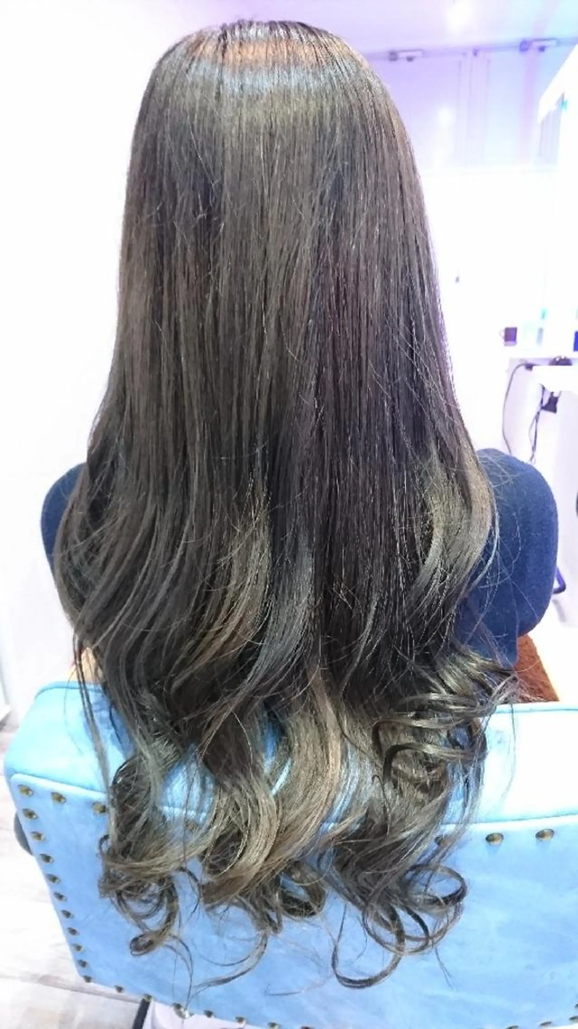 ロング カラー アッシュ 中嶌 健一のヘアスタイル