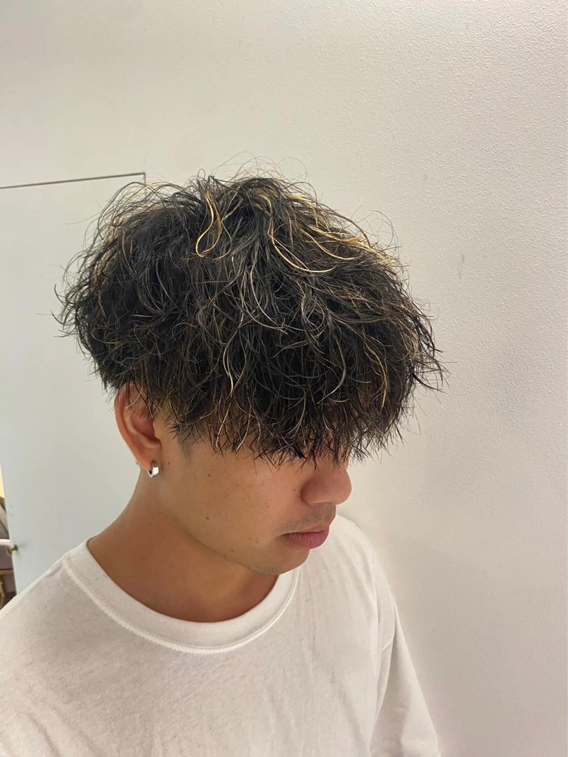 パーマ メンズ 縮毛矯正 髪質改善　鈴木のヘアスタイル