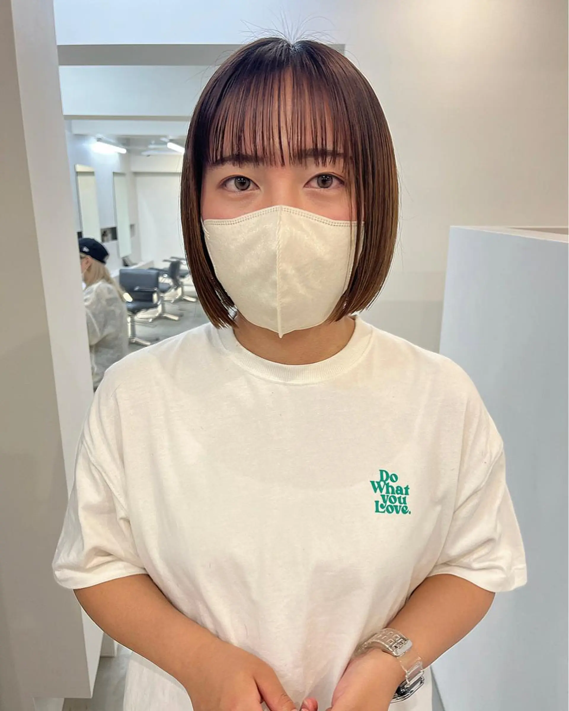 ミディアム ボブ fit　stand所属・ハルカ/ fit standのヘアスタイル