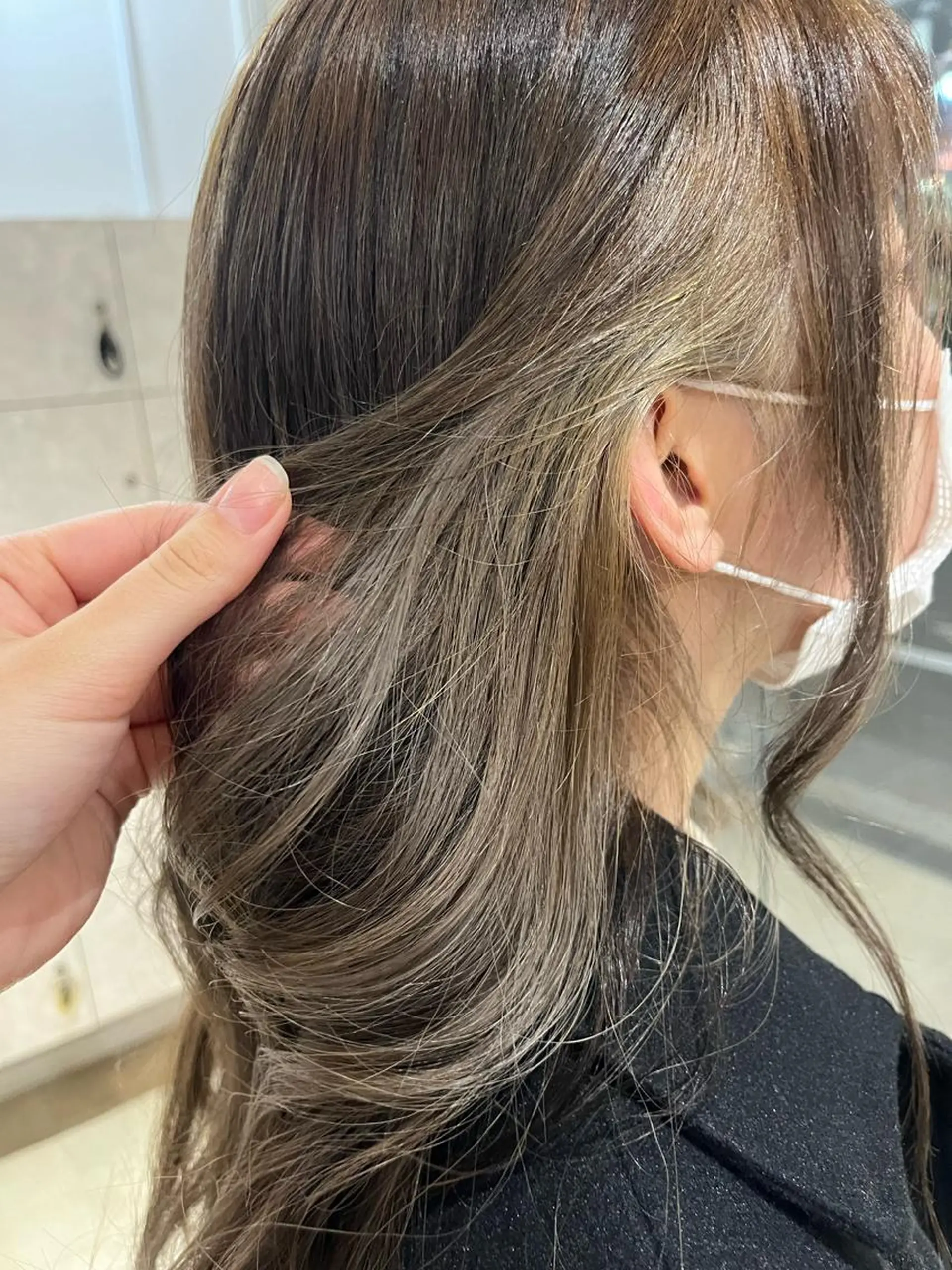 ロング カラー イヤリングカラー littlenene /たちばなのヘアスタイル