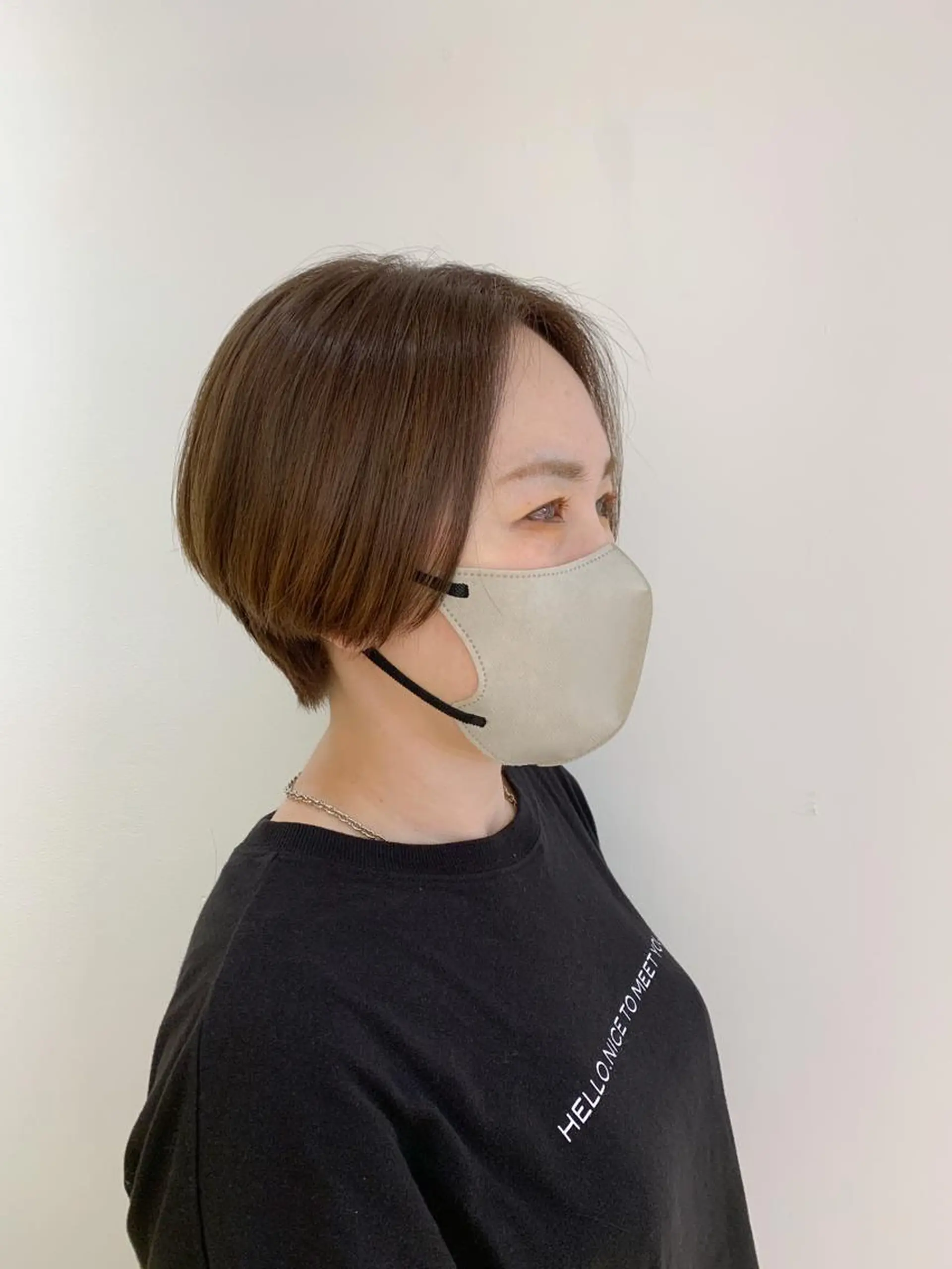 ショート ヘアカラー えんどう みほのヘアスタイル