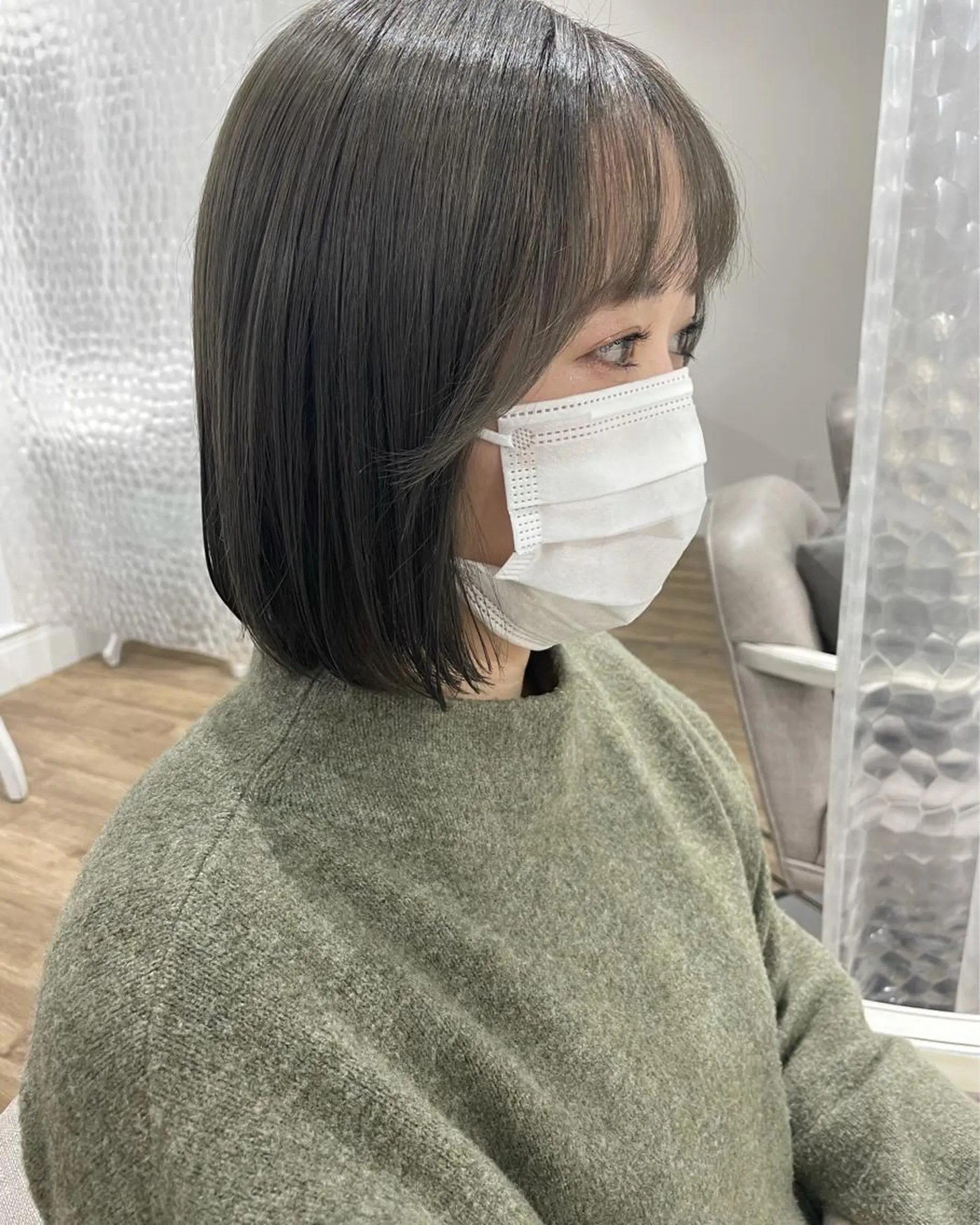 ショート カラー アイブロウ ヘアカラー トリートメント 𝗺𝗶𝗸𝘂♡ 似合わせ🎀のヘアスタイル