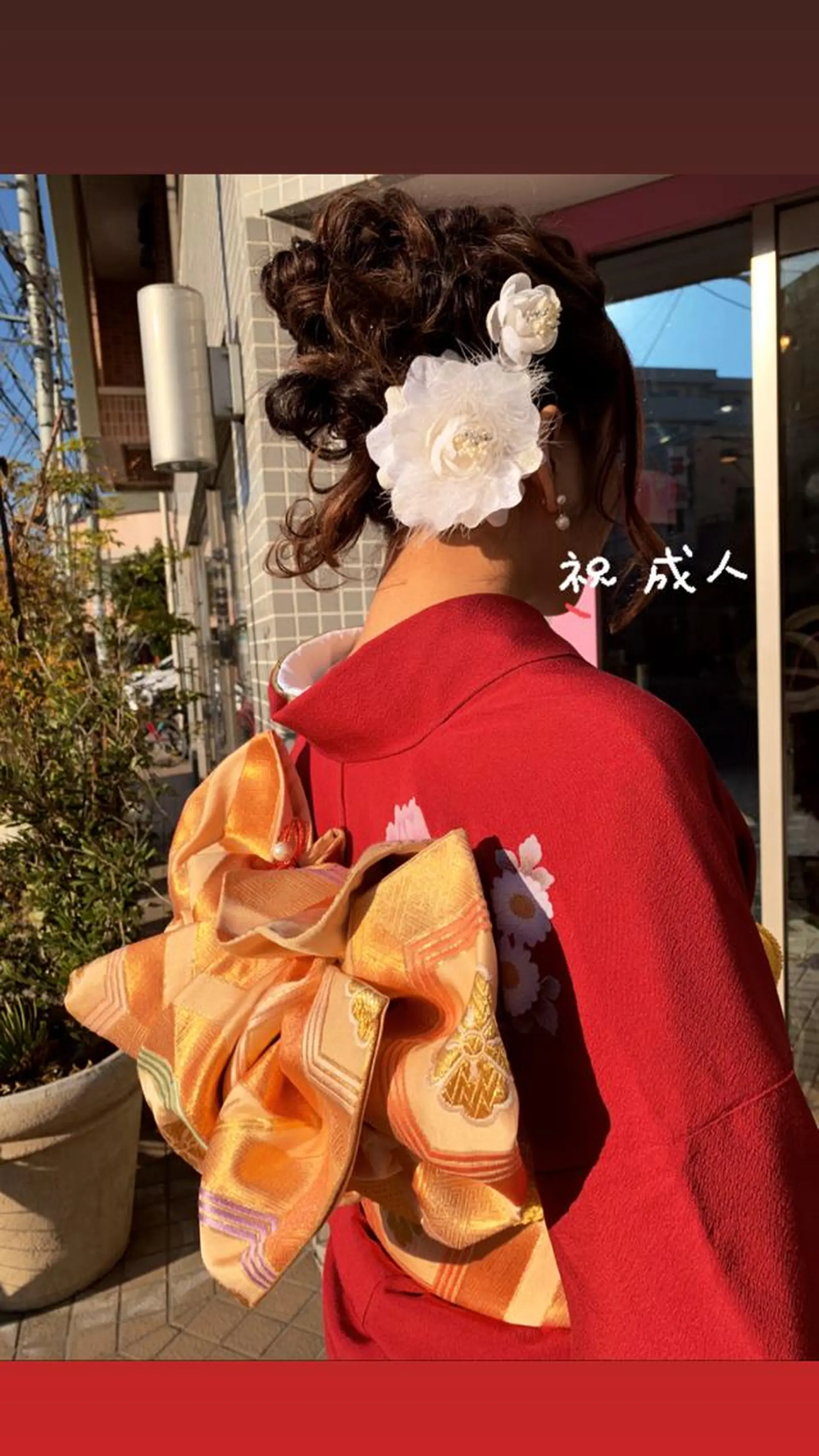 着付け DiMPlE  ディンプル所属・🌸スタイリスト 山浦美恵のヘアスタイル