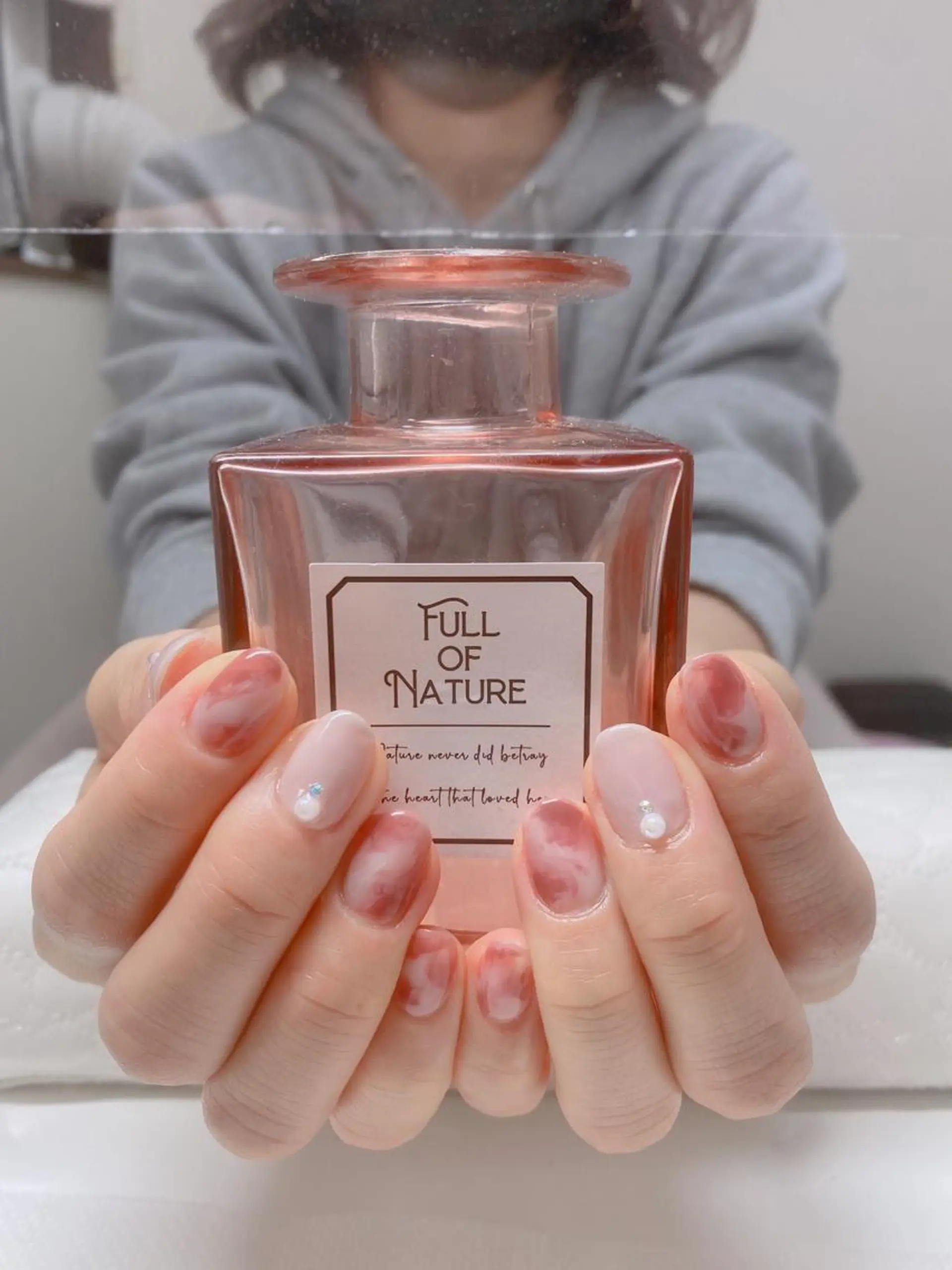 ネイル ハンドネイル Re:Ø nail 🩵TSUJIのネイルデザイン