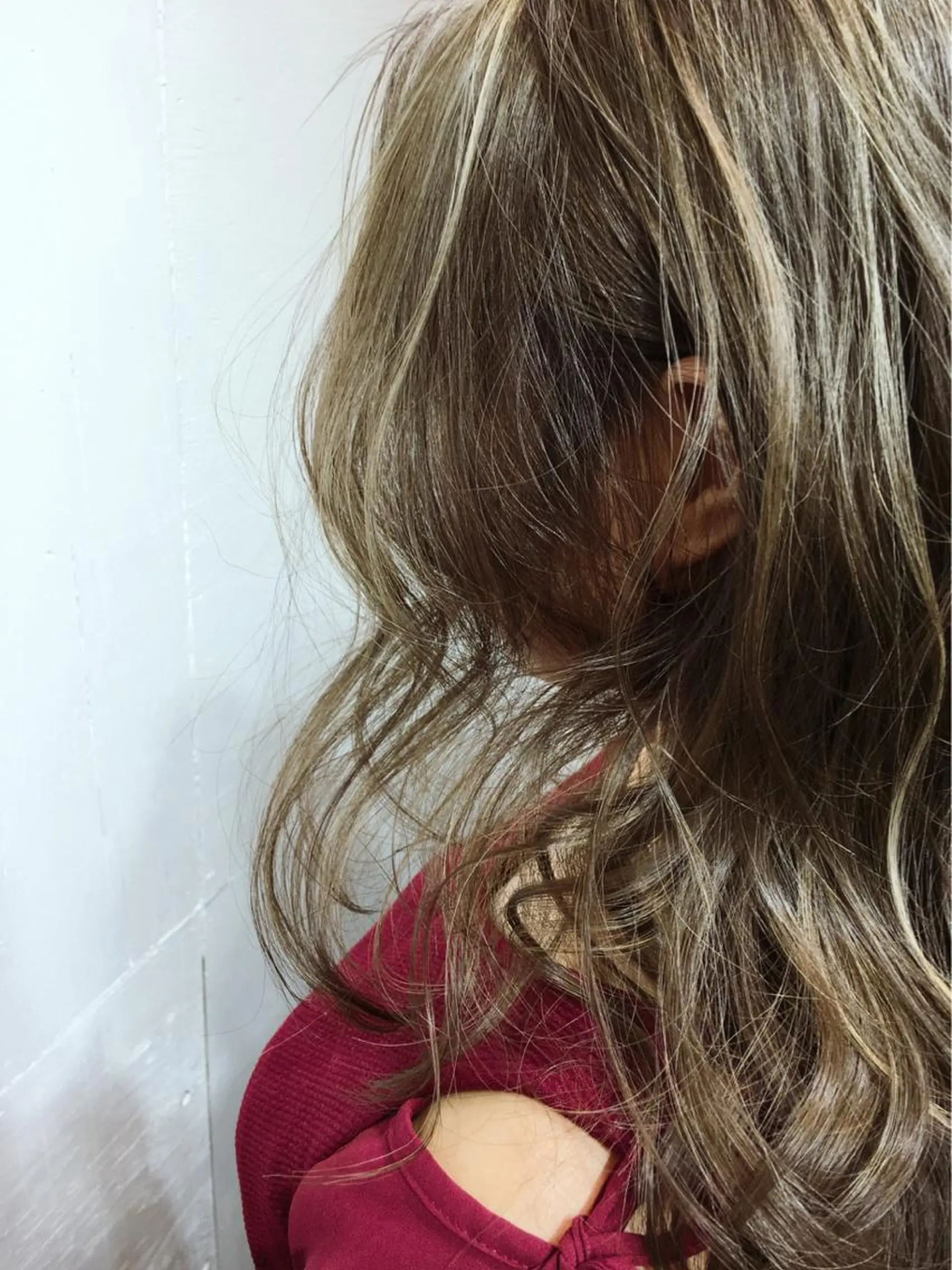 セミロング カラー ハイライトカラー 外国人風カラー ハイライト カット ヘアカラー ✨U-topia渡邉 大樹【公認資格有】✨のヘアスタイル