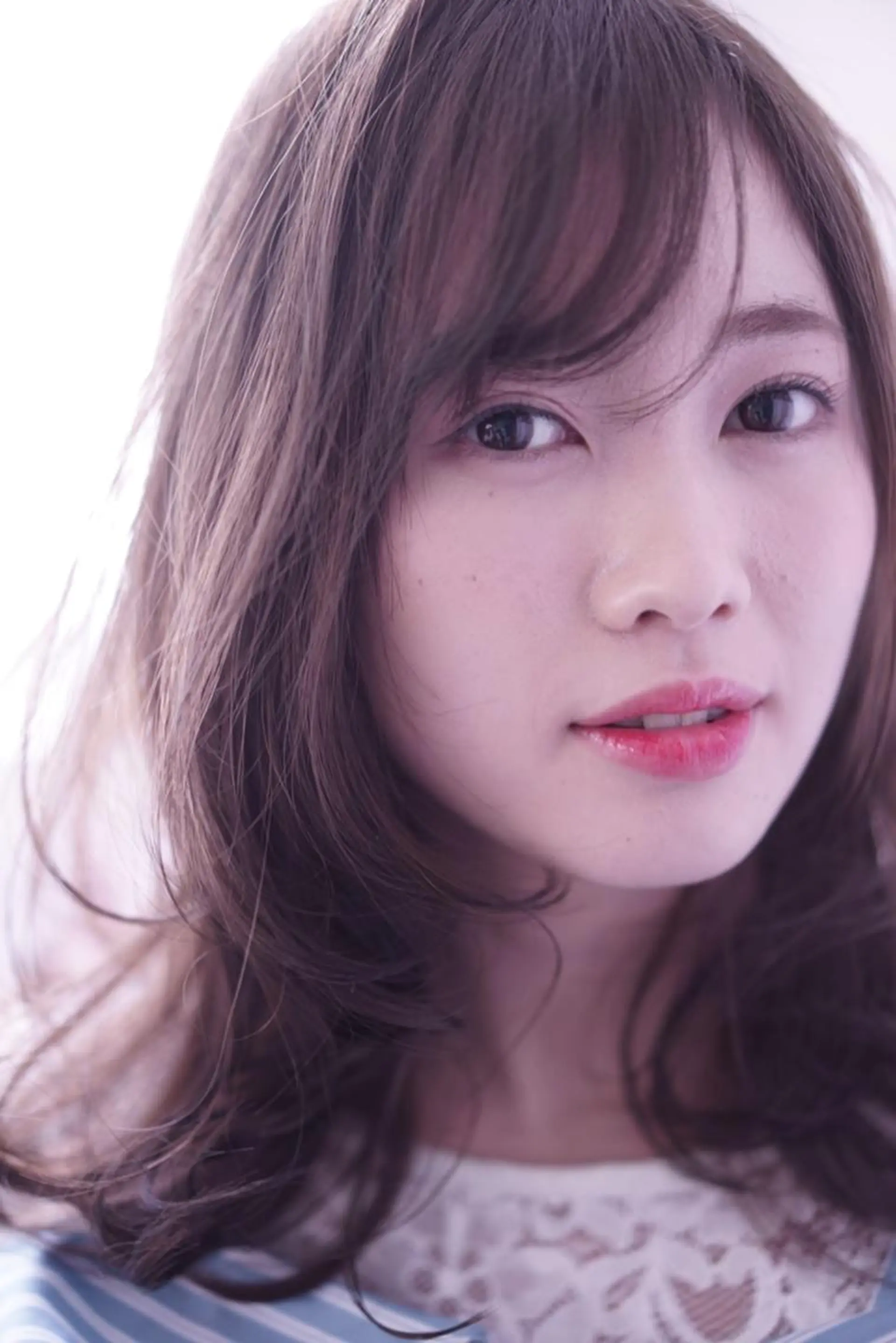 セミロング 店長 佐藤のヘアスタイル