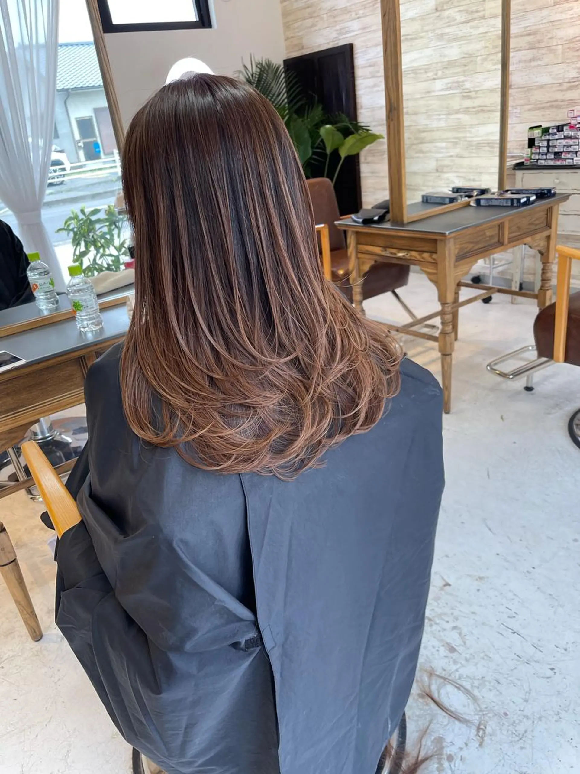 ロング カラー カット ヘアカラー トリートメント MARDI GRAS 蘭丸のヘアスタイル