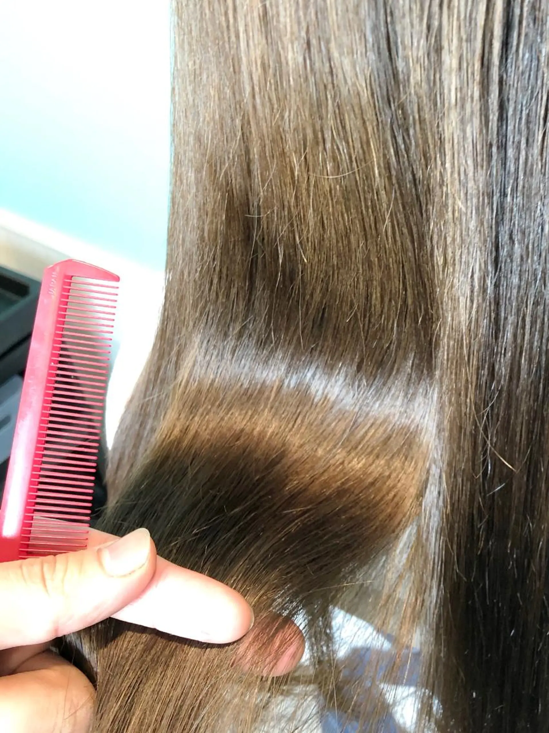 ロング 髪質改善縮毛矯正 リピートNo.1米倉のヘアスタイル