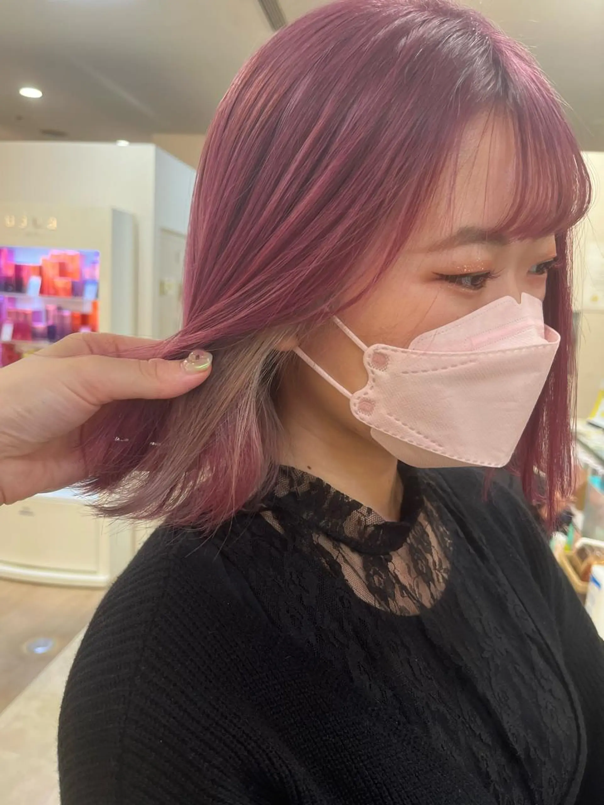 ショート カラー ママ美容師🎀 暖色オーダーNo.1のヘアスタイル