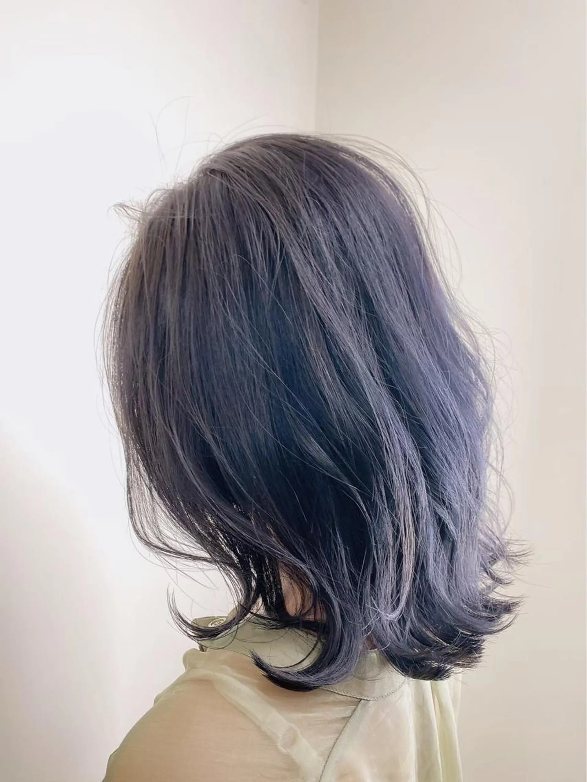 カラー フェザーパーマ/ ダブルカラー/藤田のヘアスタイル
