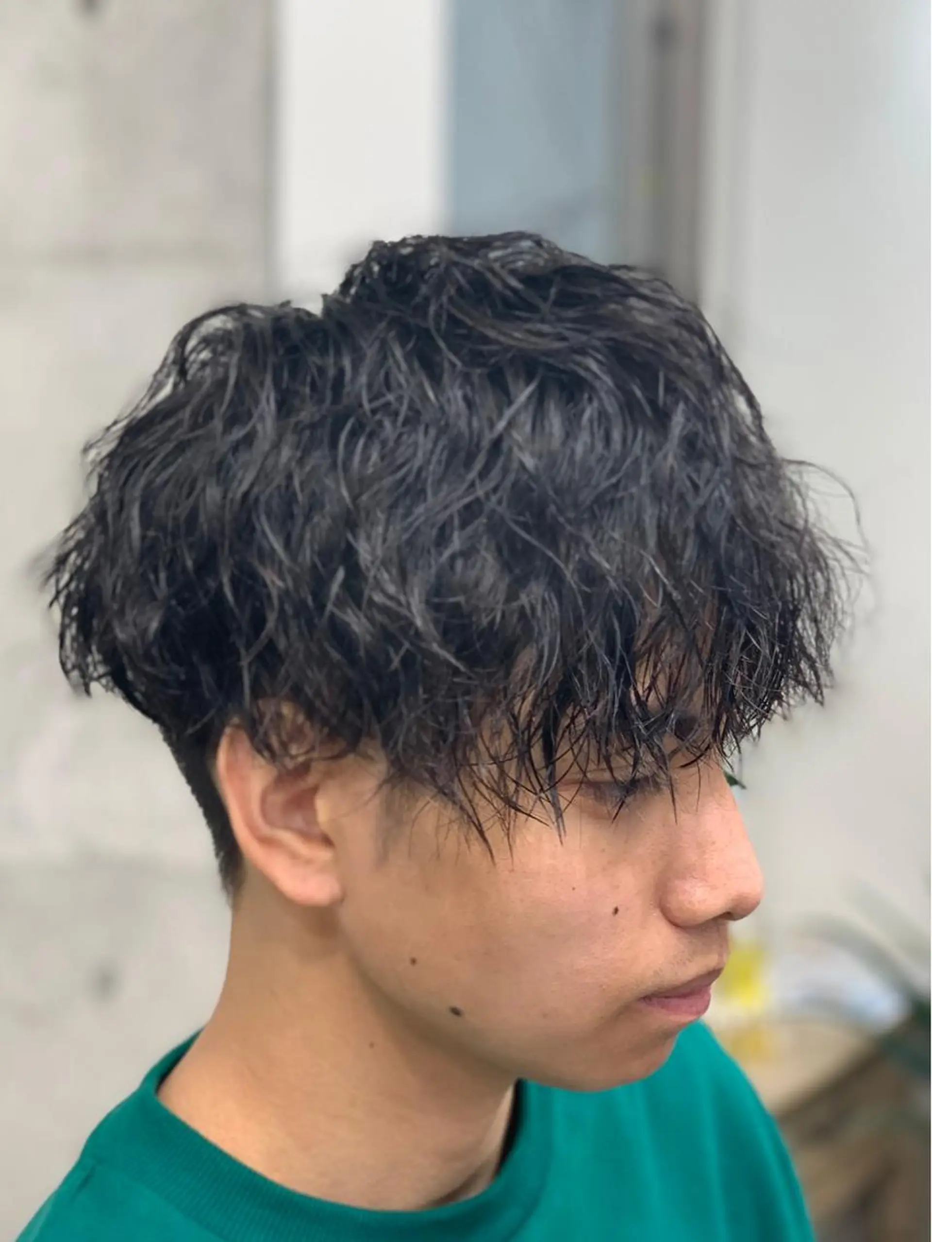 ショート パーマ メンズ クセを最大限に活かす メンズパーマ奈良大祐のヘアスタイル