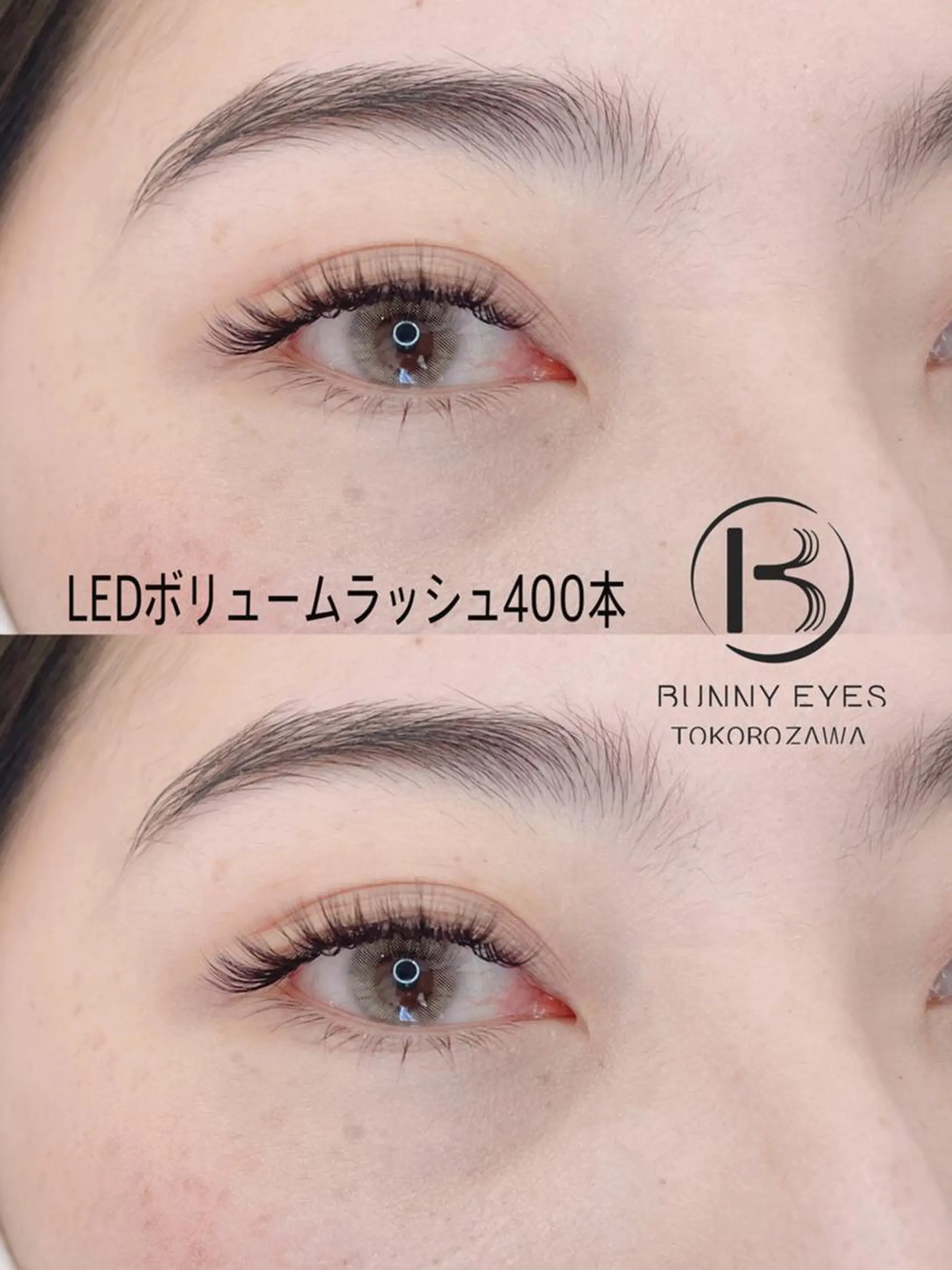 マツエク・マツパ ボリュームラッシュ Bunnyeyes TOKOROZAWAのマツエク・マツパデザイン