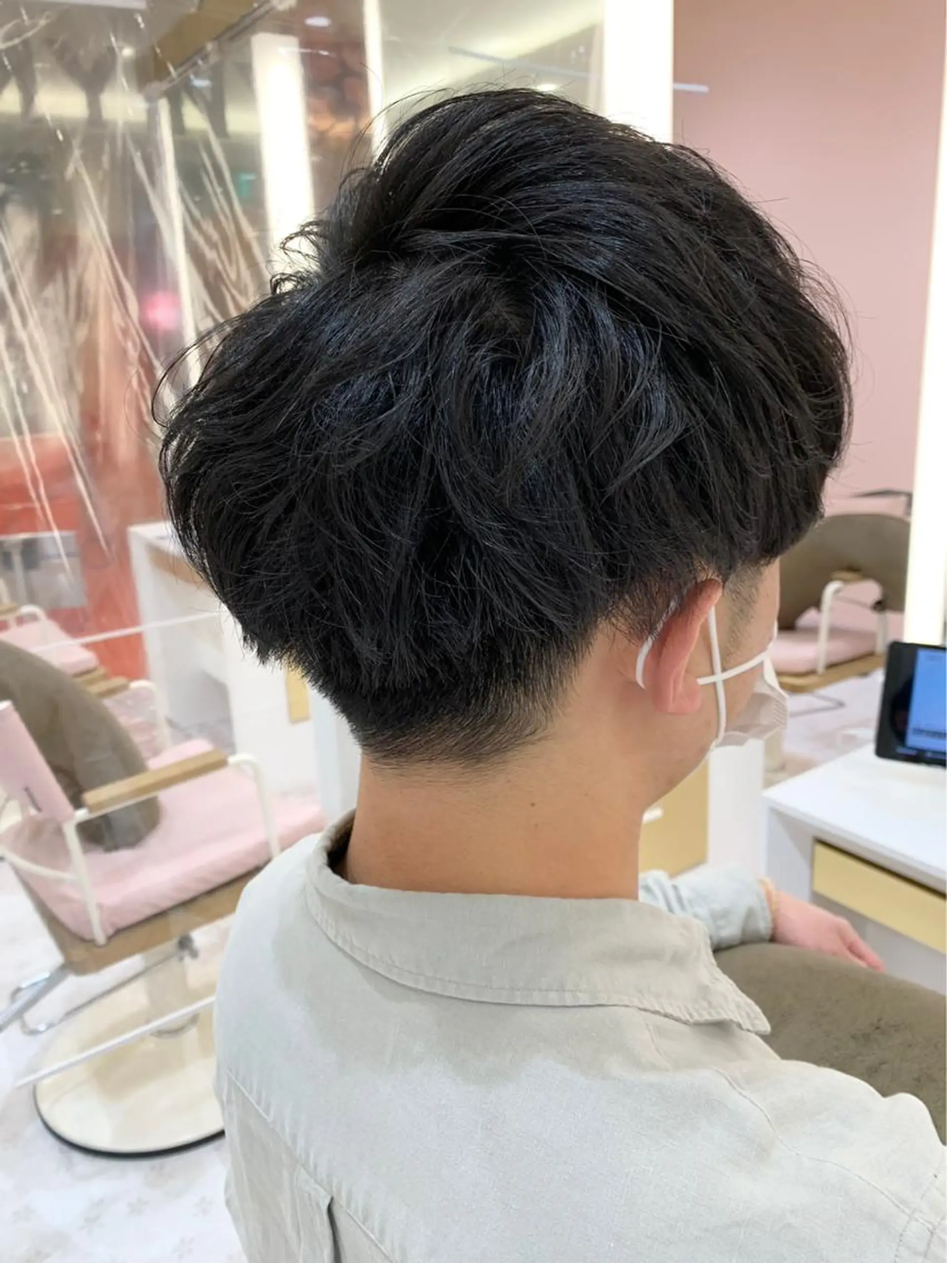 メンズ ボブ/透明感カラー /nicoのヘアスタイル