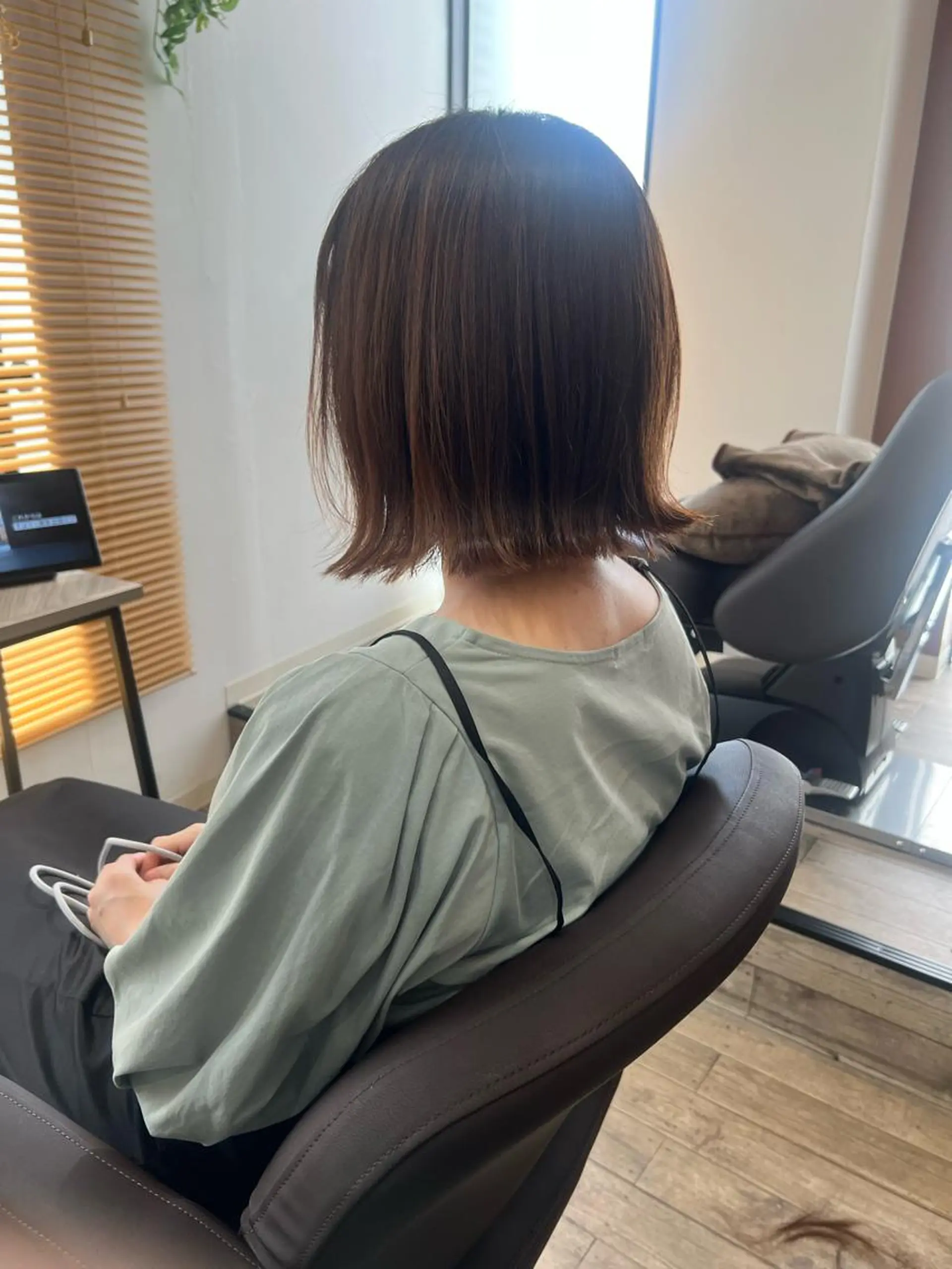 ショート ボブ 新代田美容室×透明感 ☘️【佐野吉聖】🍀のヘアスタイル